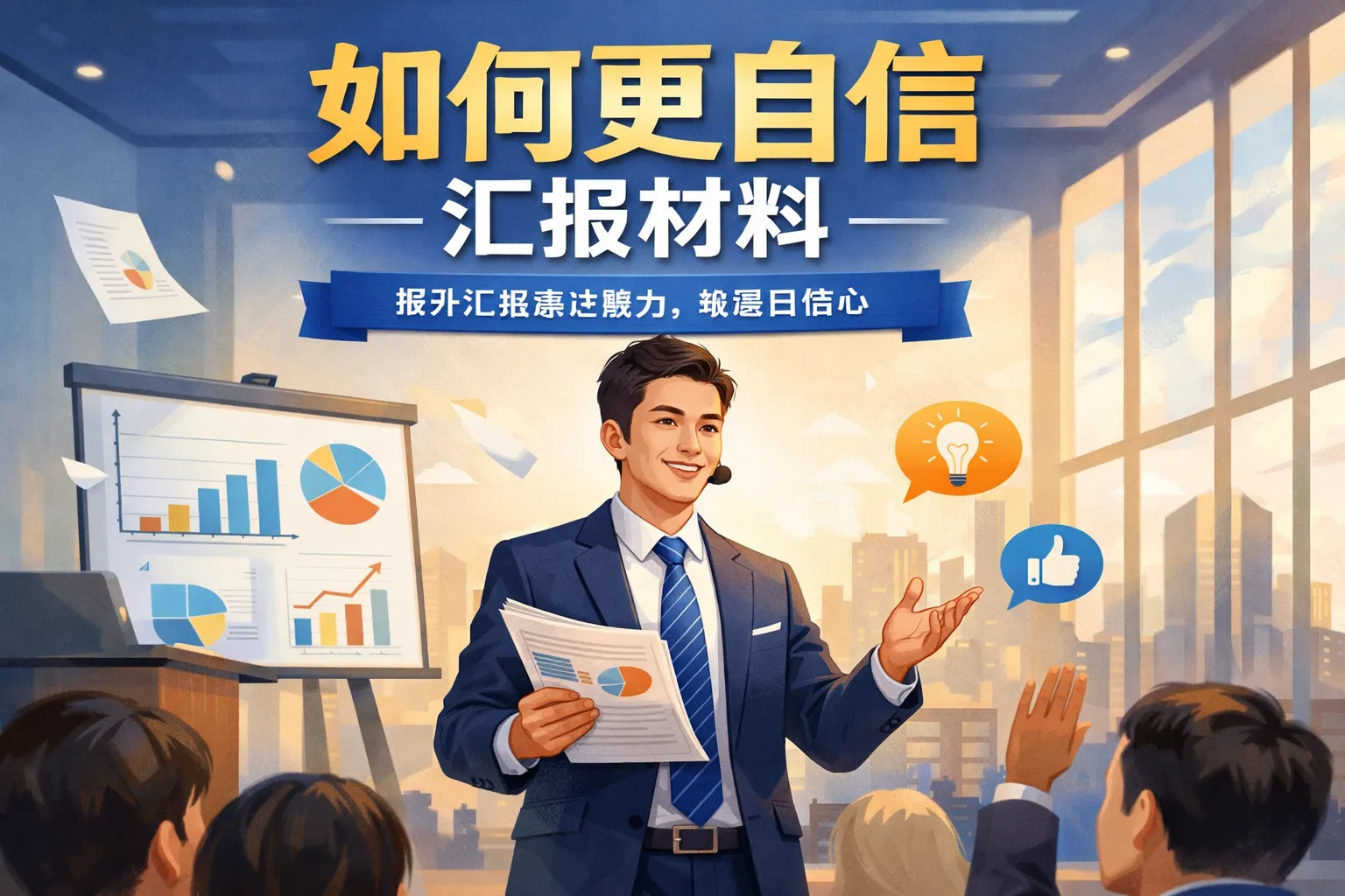 如何更自信汇报材料