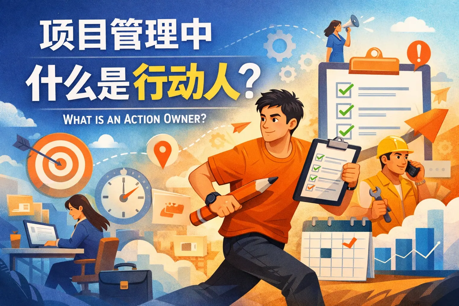 项目管理中什么是行动人