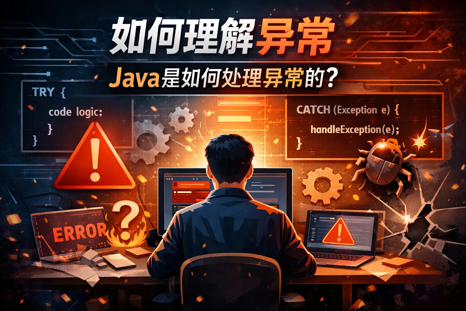 如何理解异常java是如何处理异常的