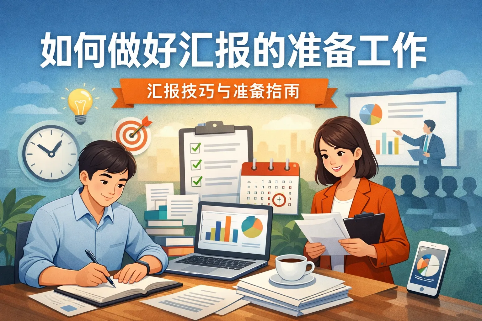 如何做好汇报的准备工作