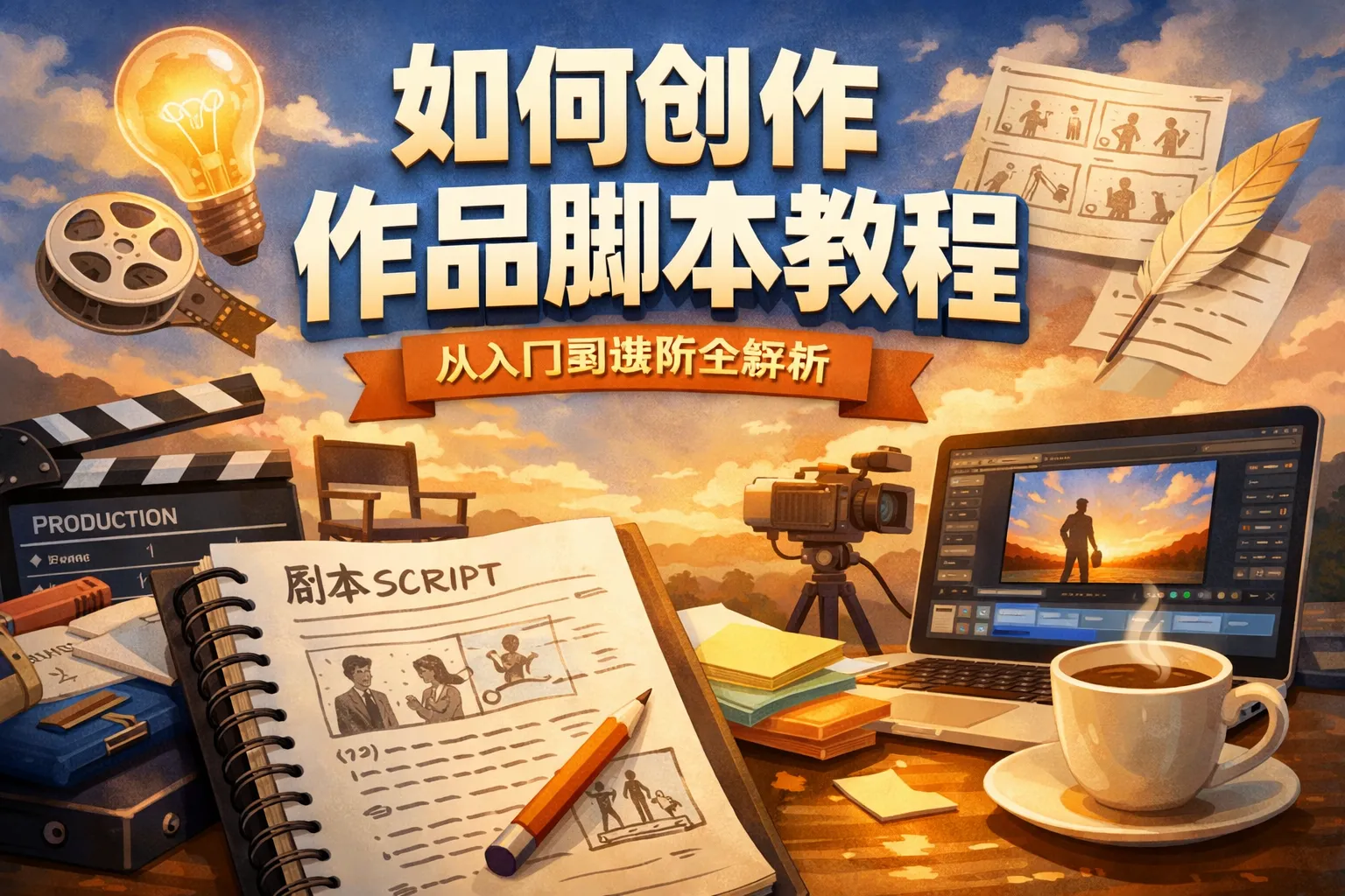 如何创作作品脚本教程
