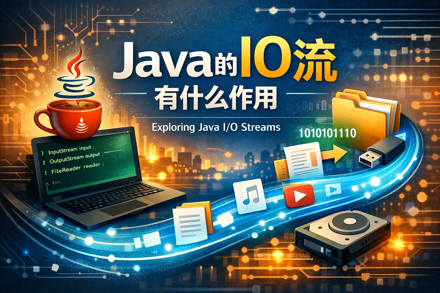 java的io流有什么作用