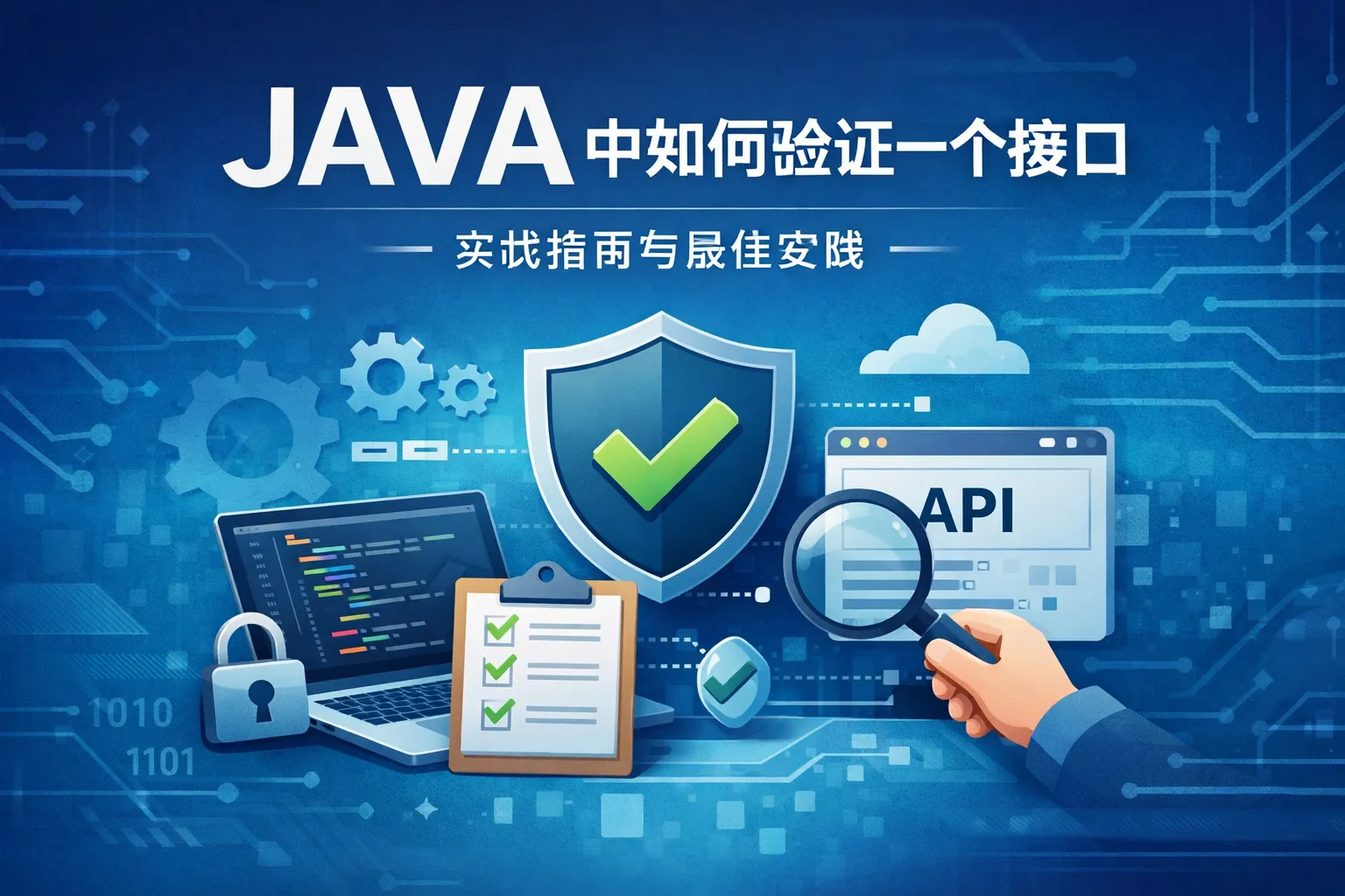 JAVA中如何验证一个接口