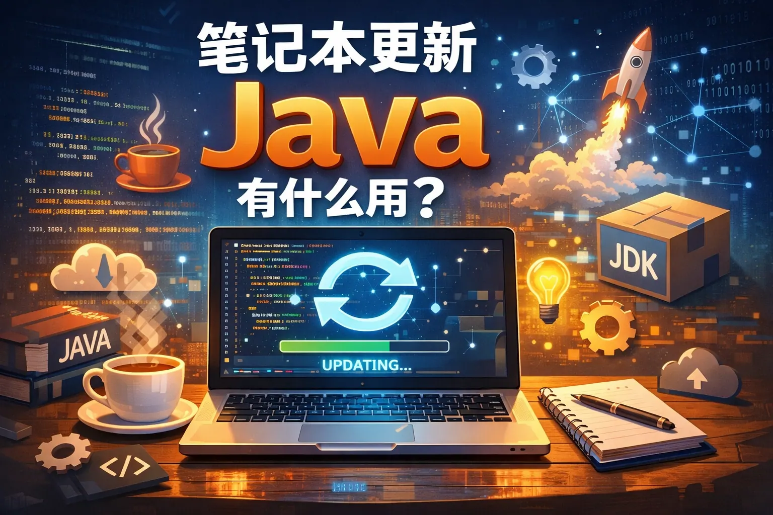 笔记本更新java有什么用