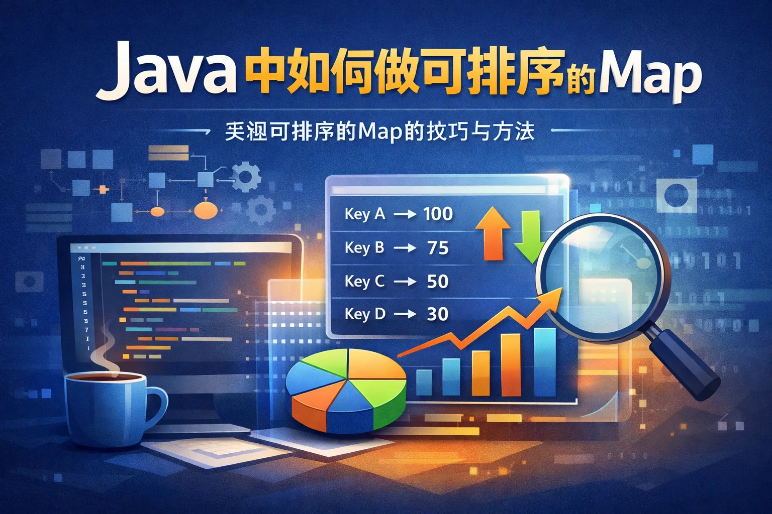 java中如何做可排序的map