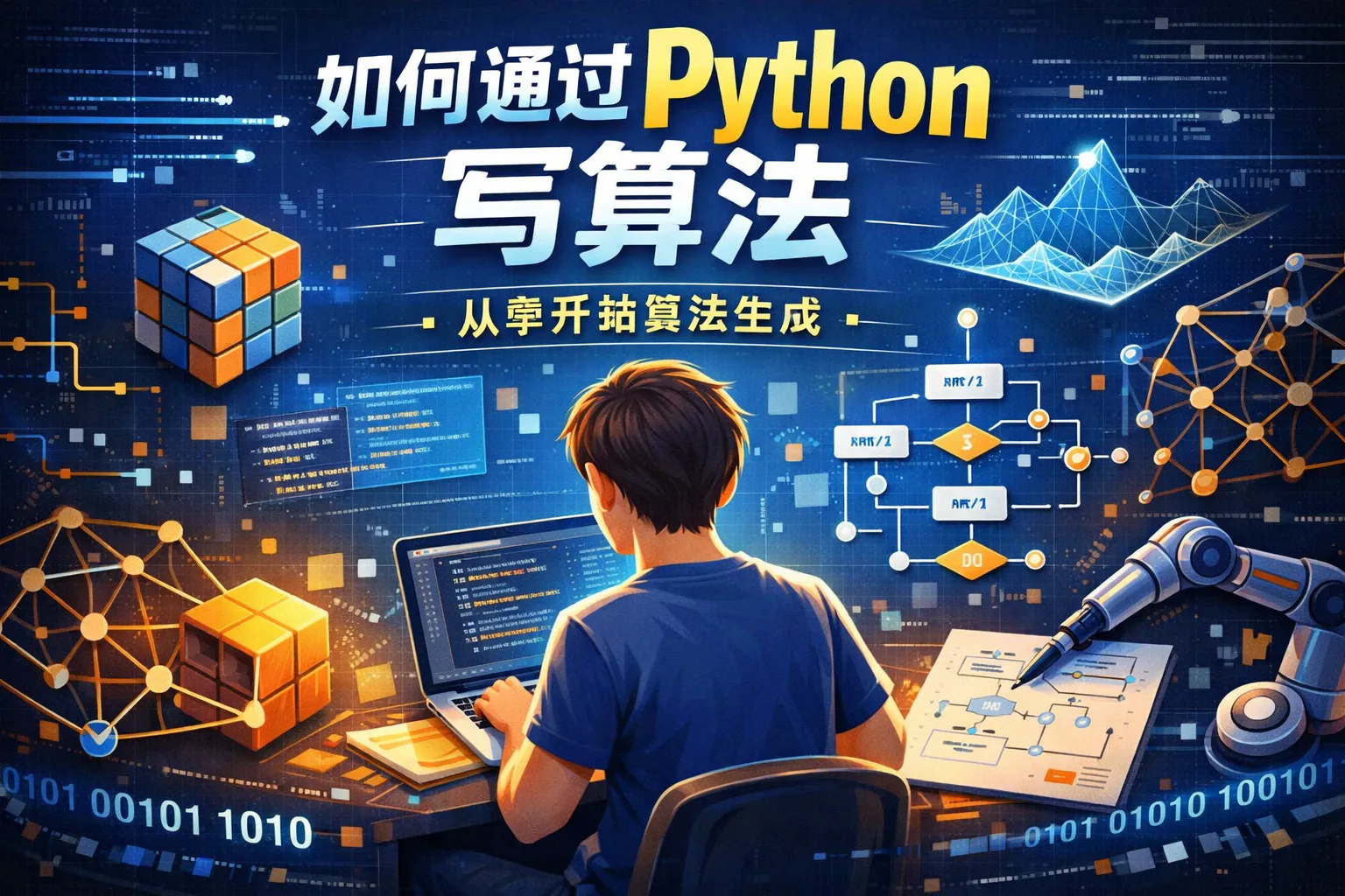 如何通过python写算法