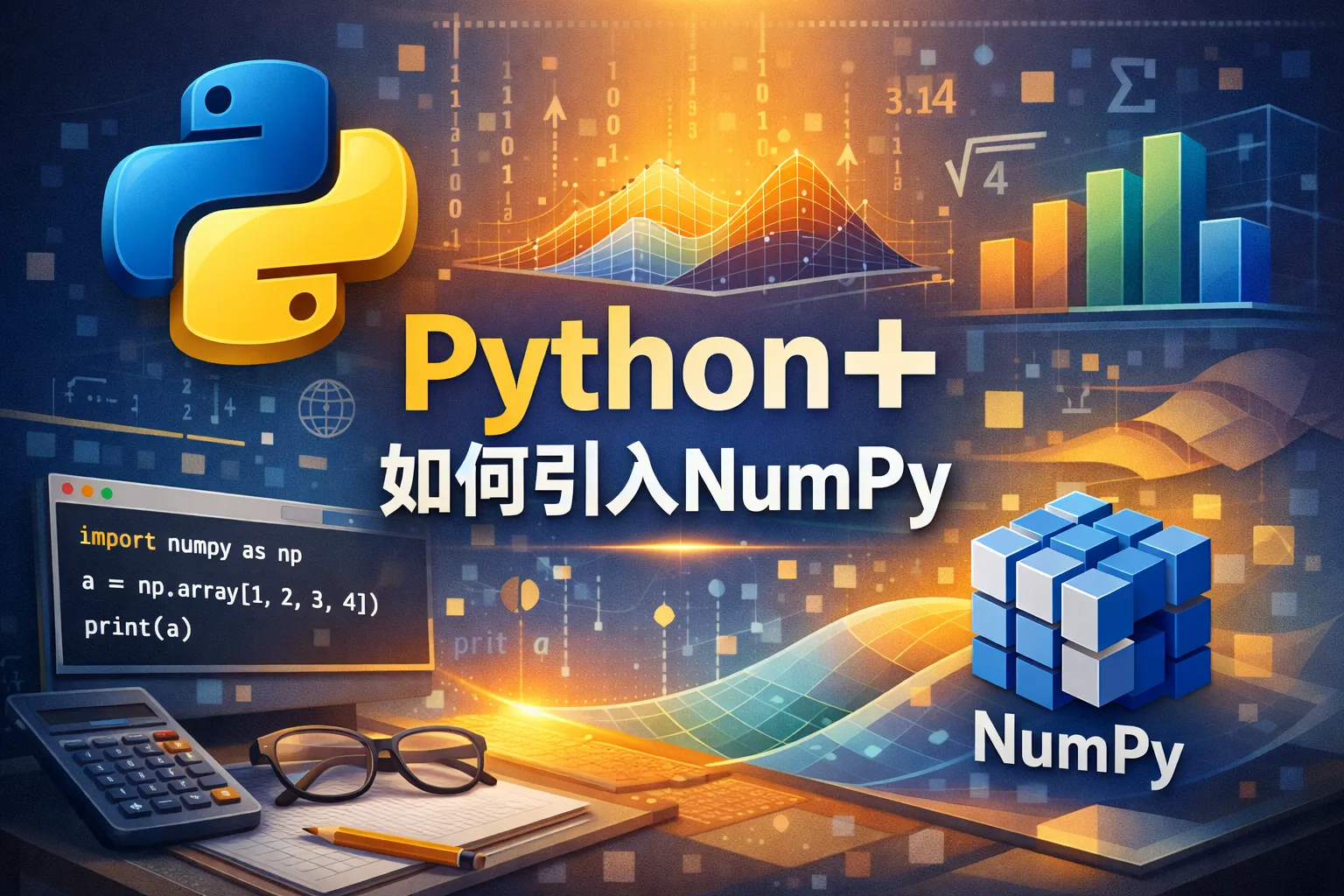 python+如何引入numpy