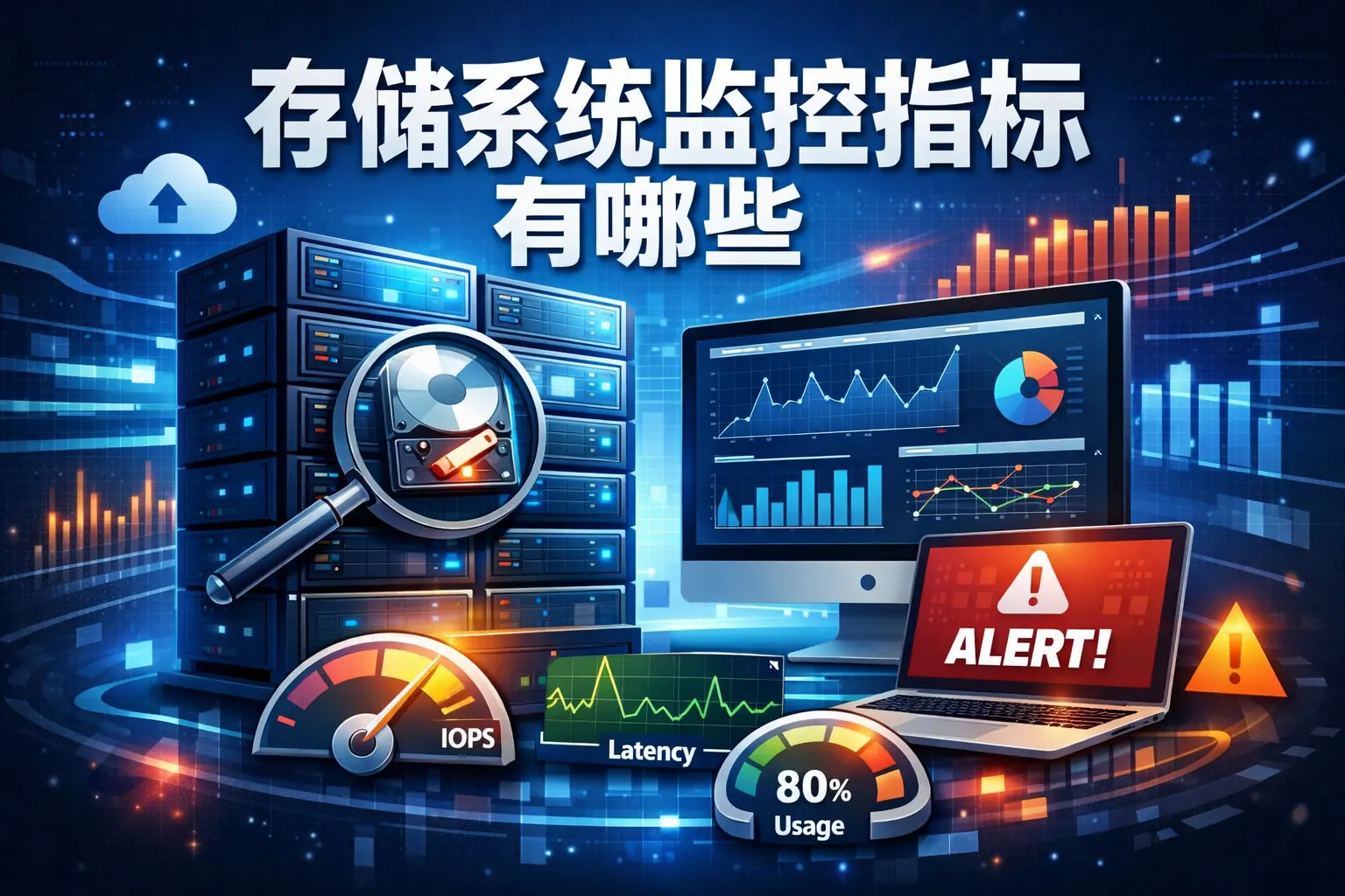 存储系统监控指标有哪些