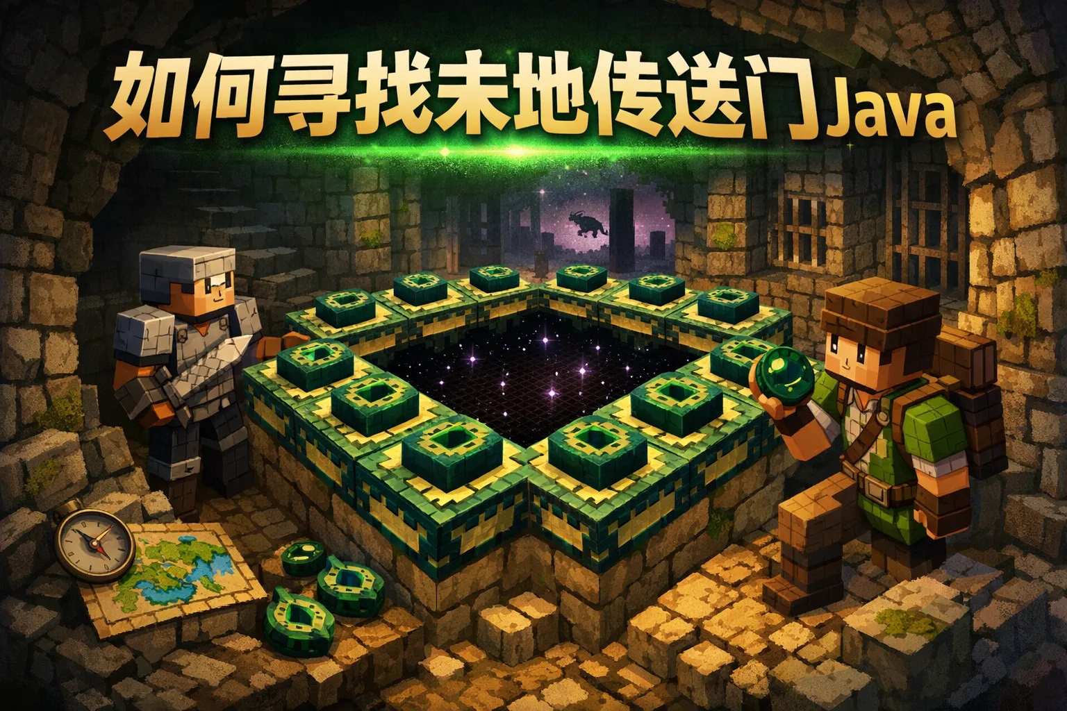 如何寻找末地传送门java