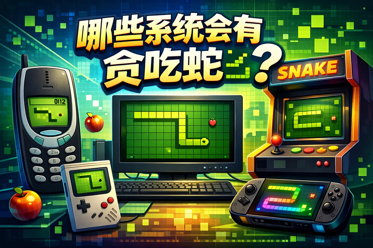 哪些系统会有贪吃蛇