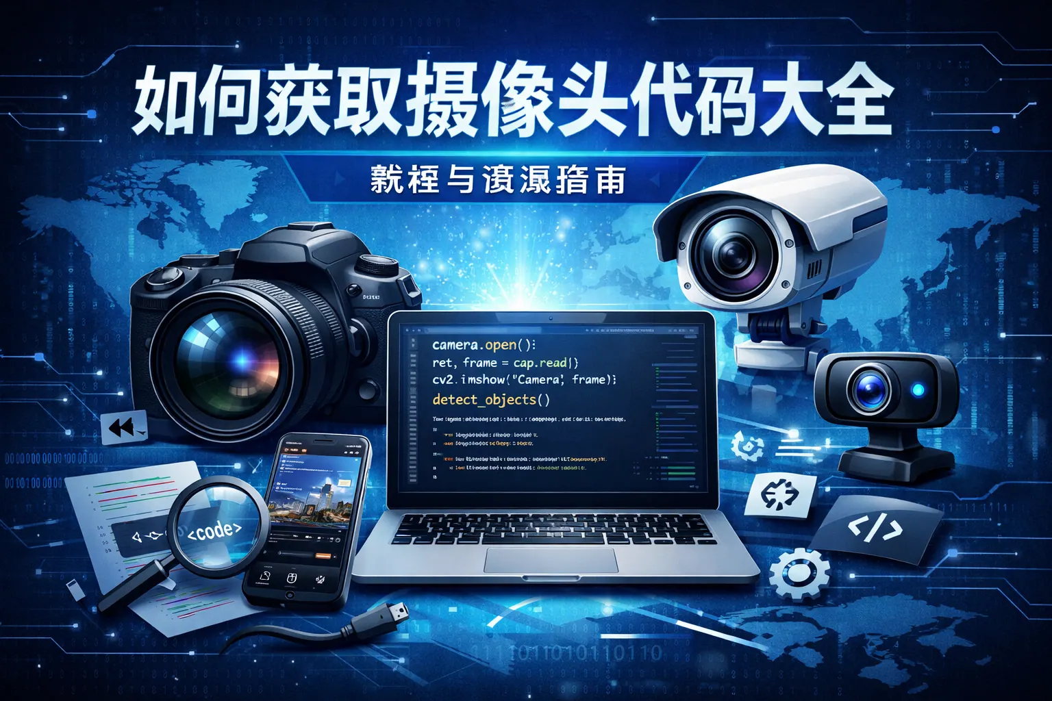如何获取摄像头代码大全