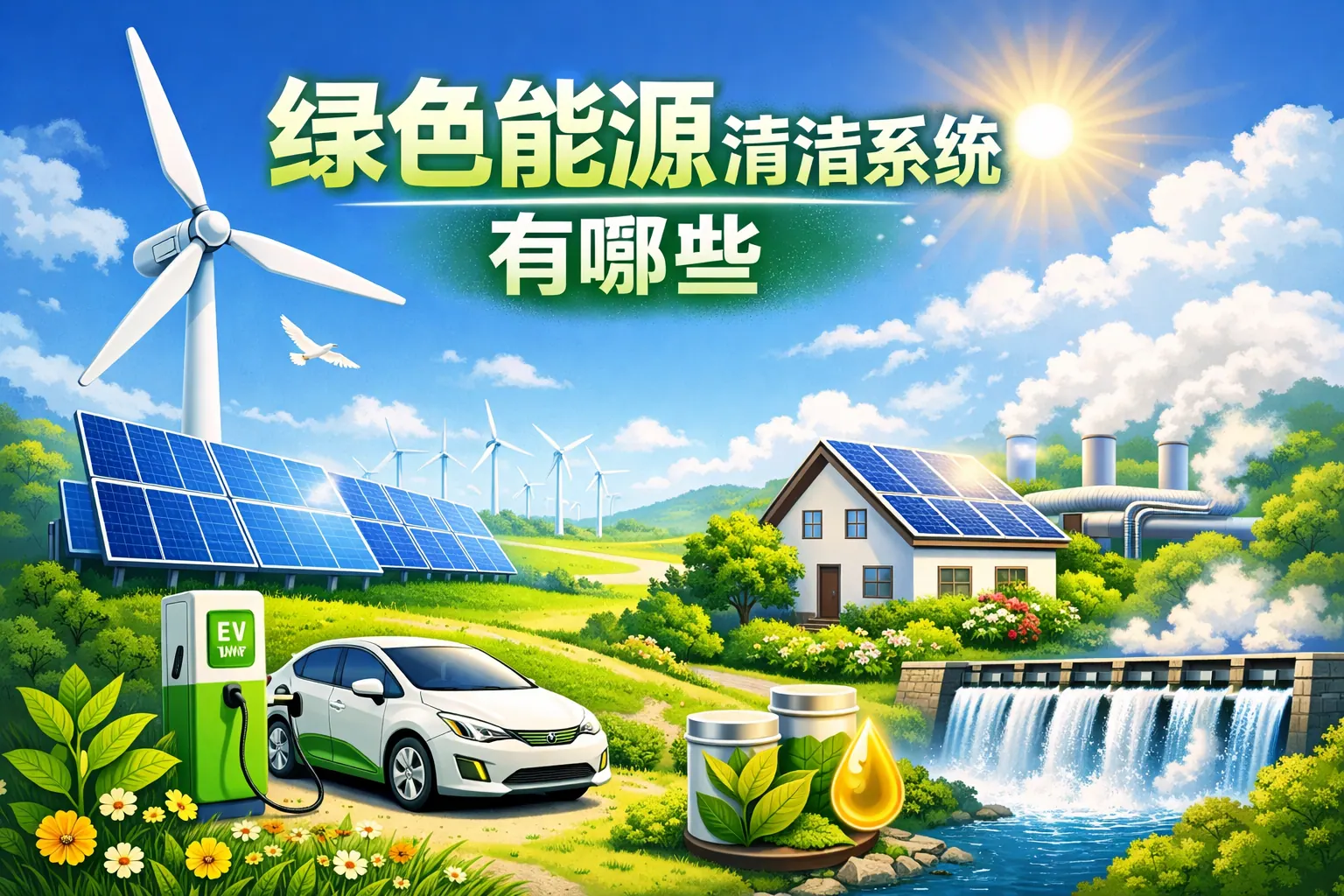 绿色能源清洁系统有哪些
