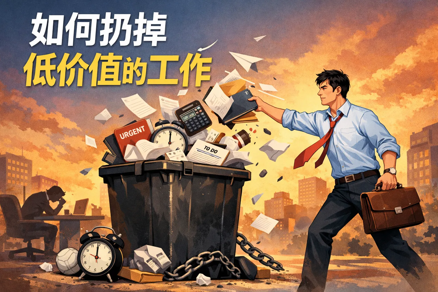 如何扔掉低价值的工作