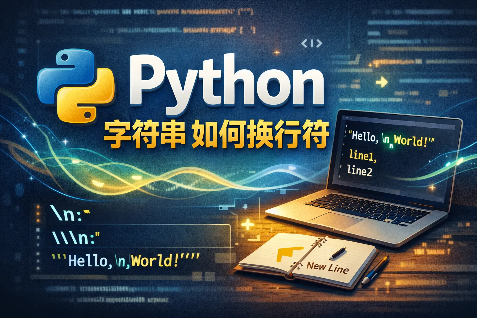 python字符串如何换行符