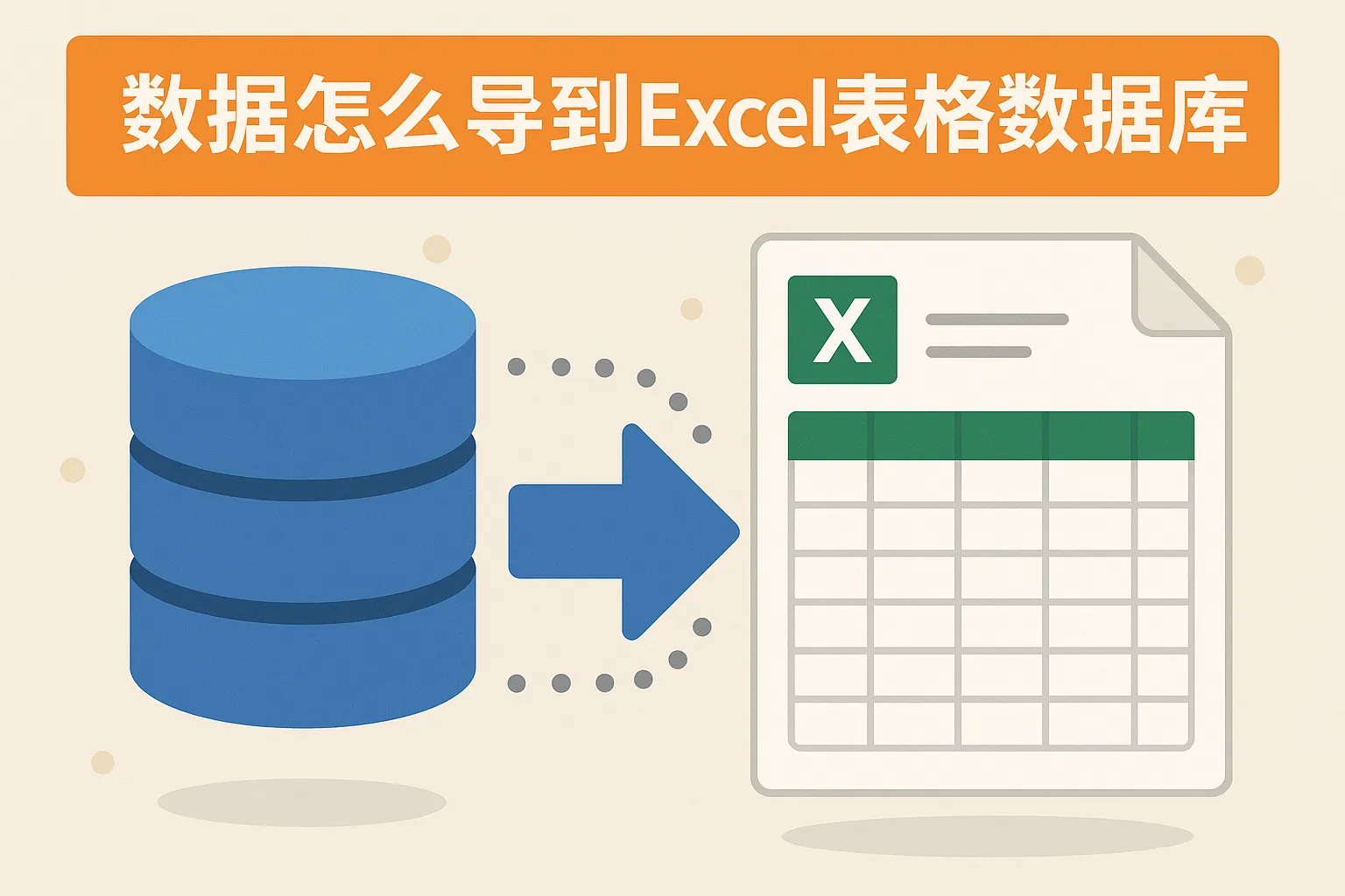 数据库怎么到excel表格数据库中