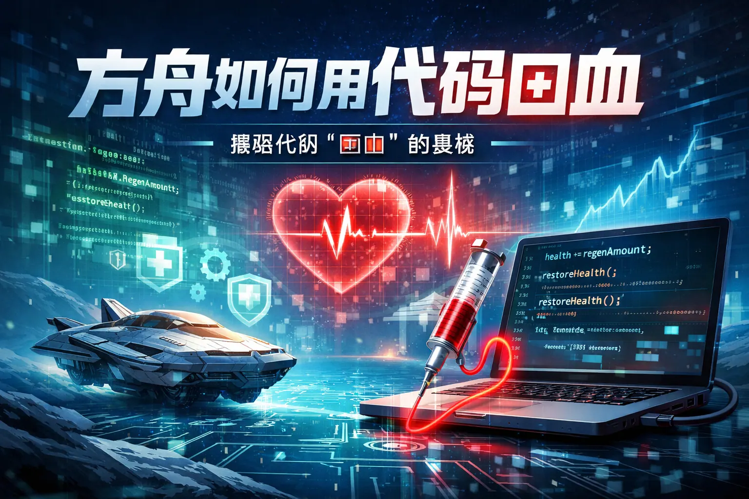 方舟如何用代码回血