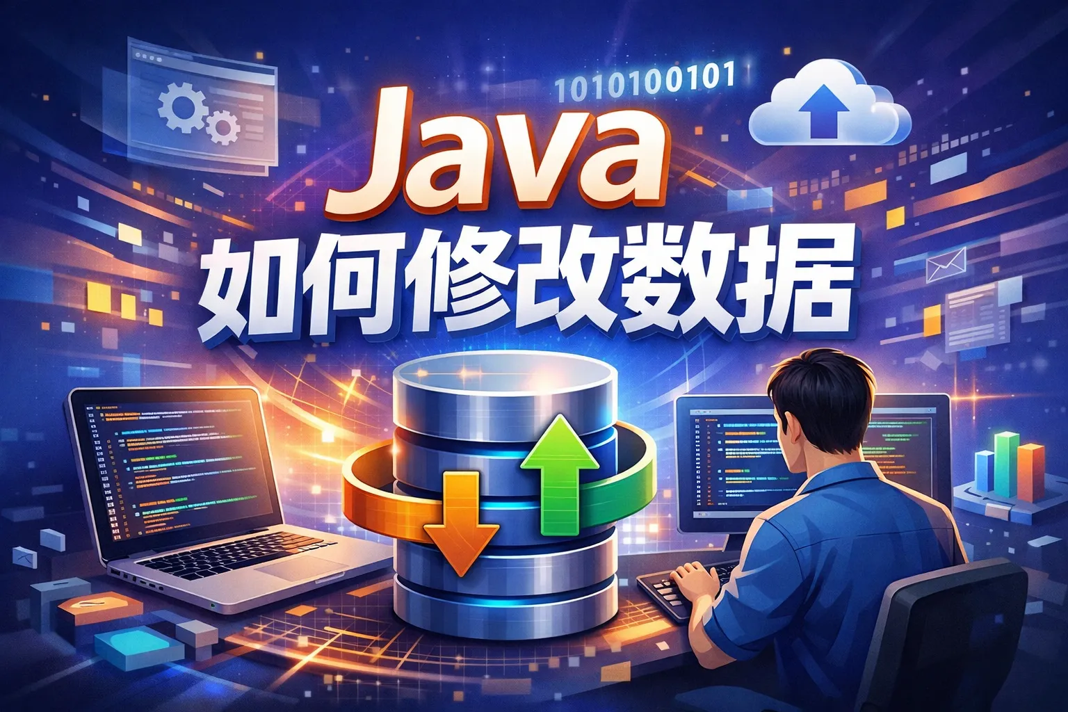 java如何修改数据