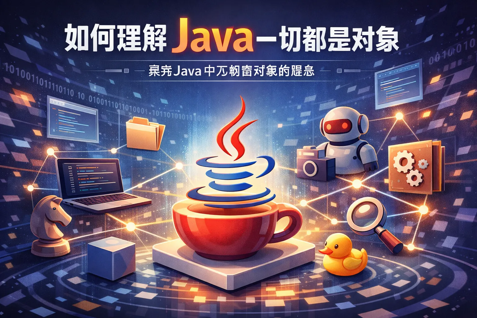 如何理解java一切都是对象