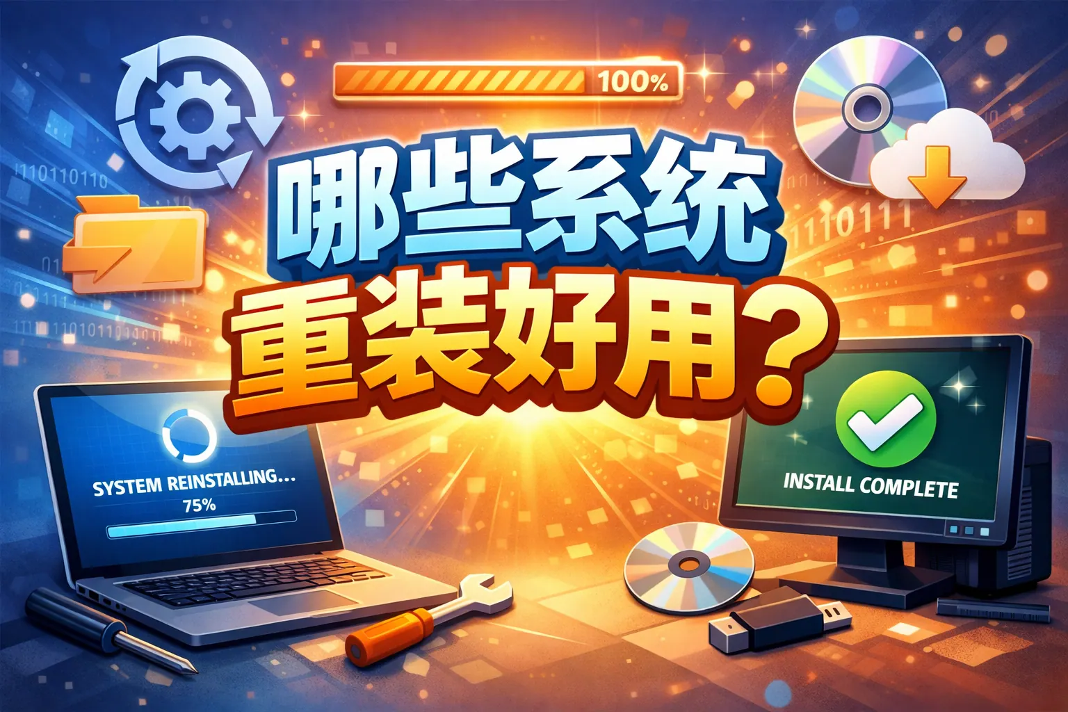 哪些系统重装好用