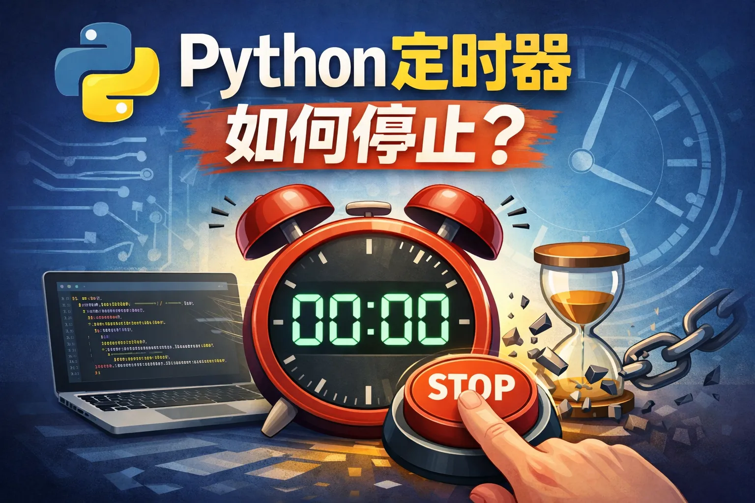 python定时器如何停止
