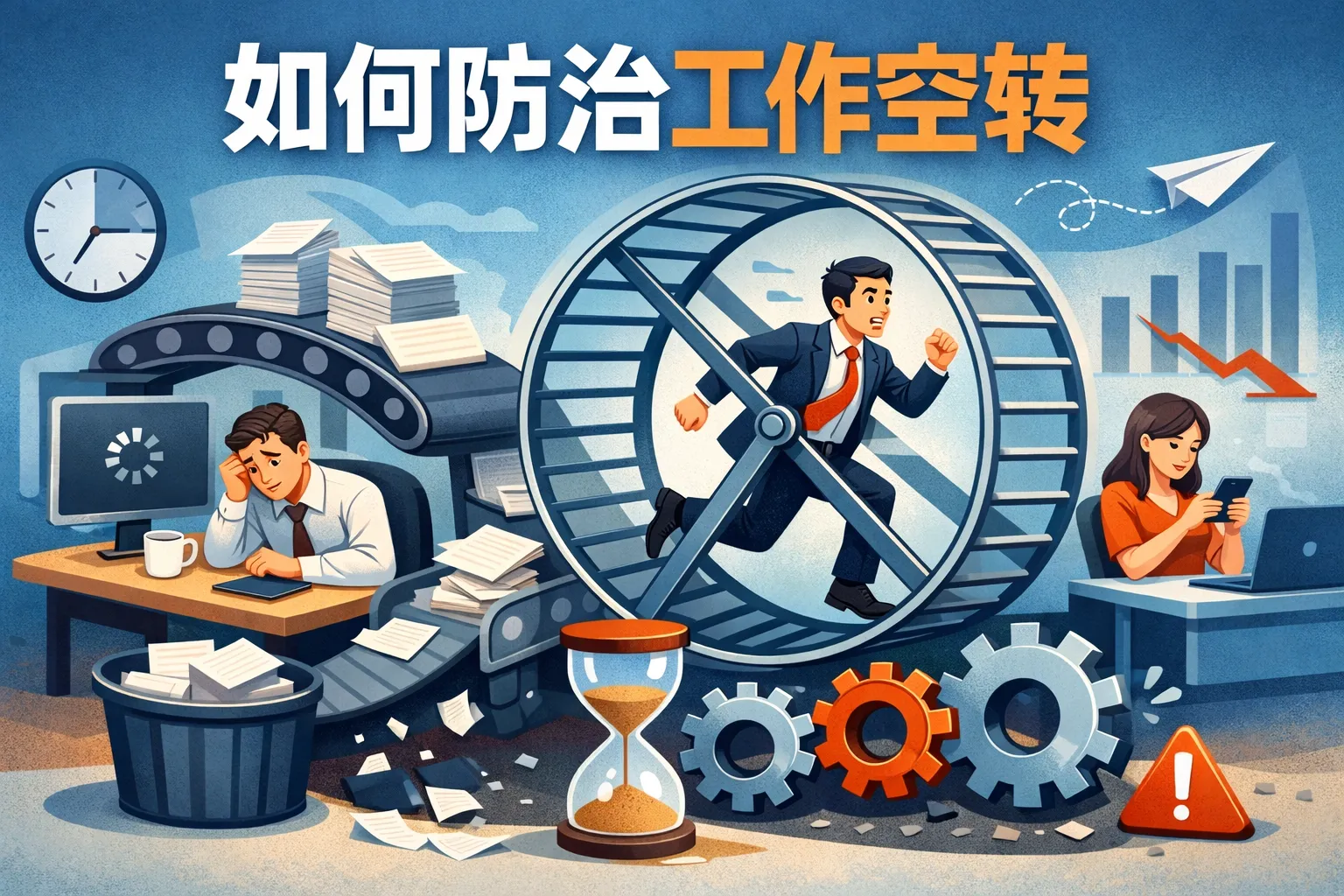 如何防治工作空转