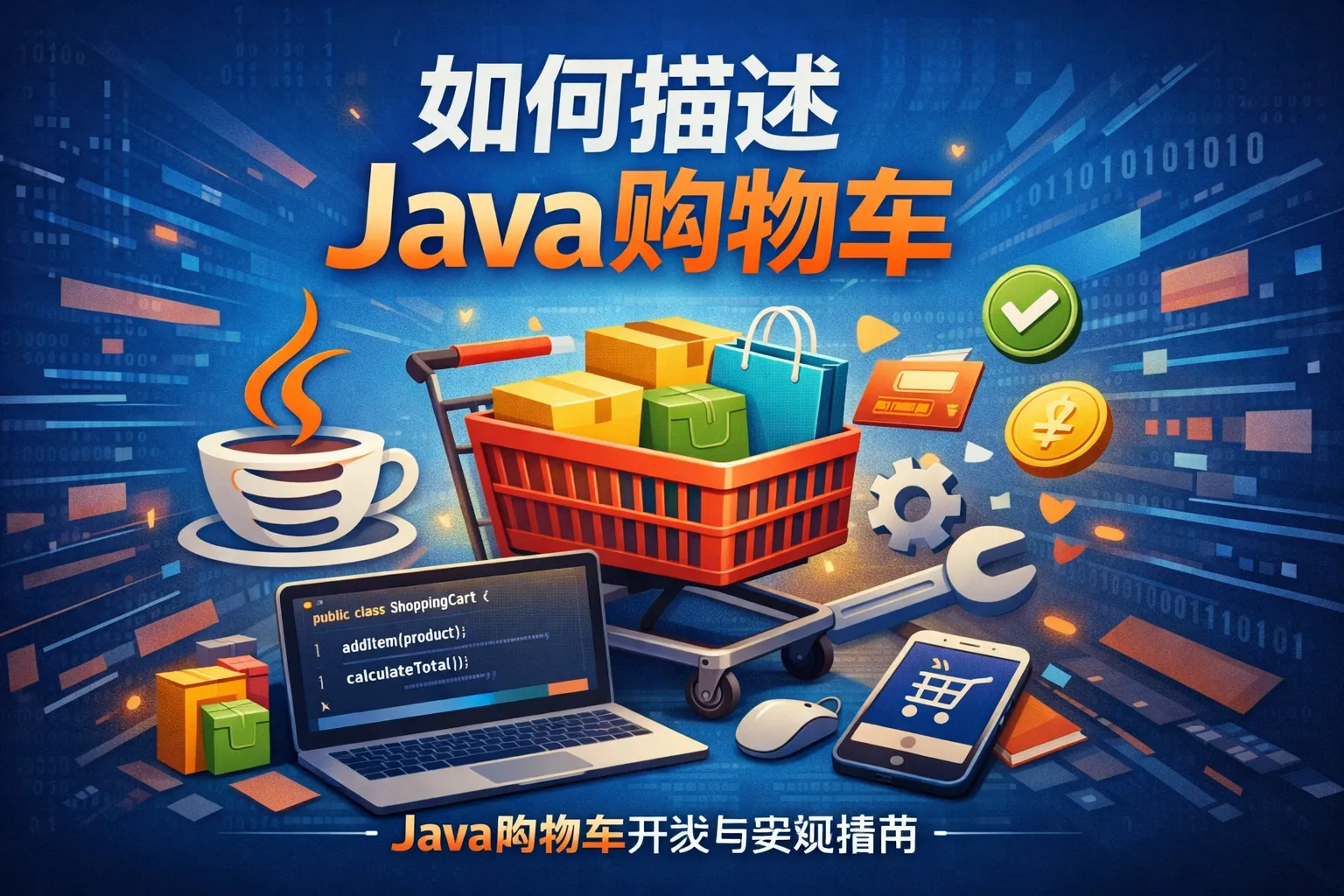 如何描述java购物车