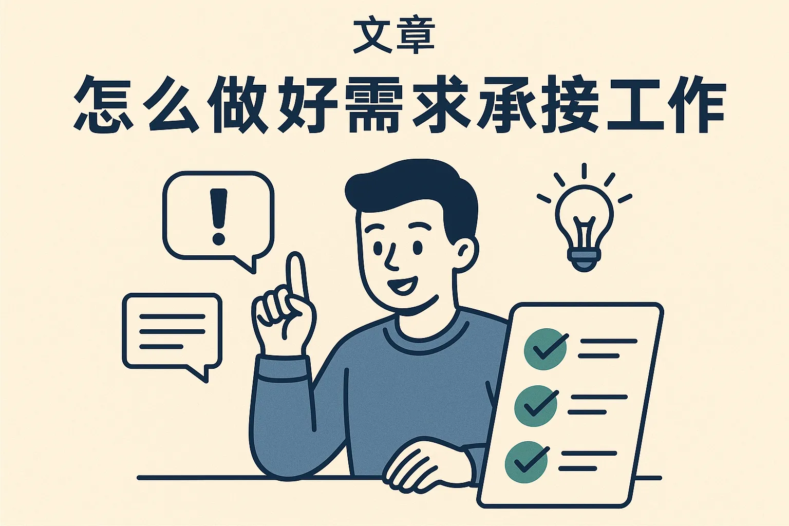 怎么做好需求承接工作