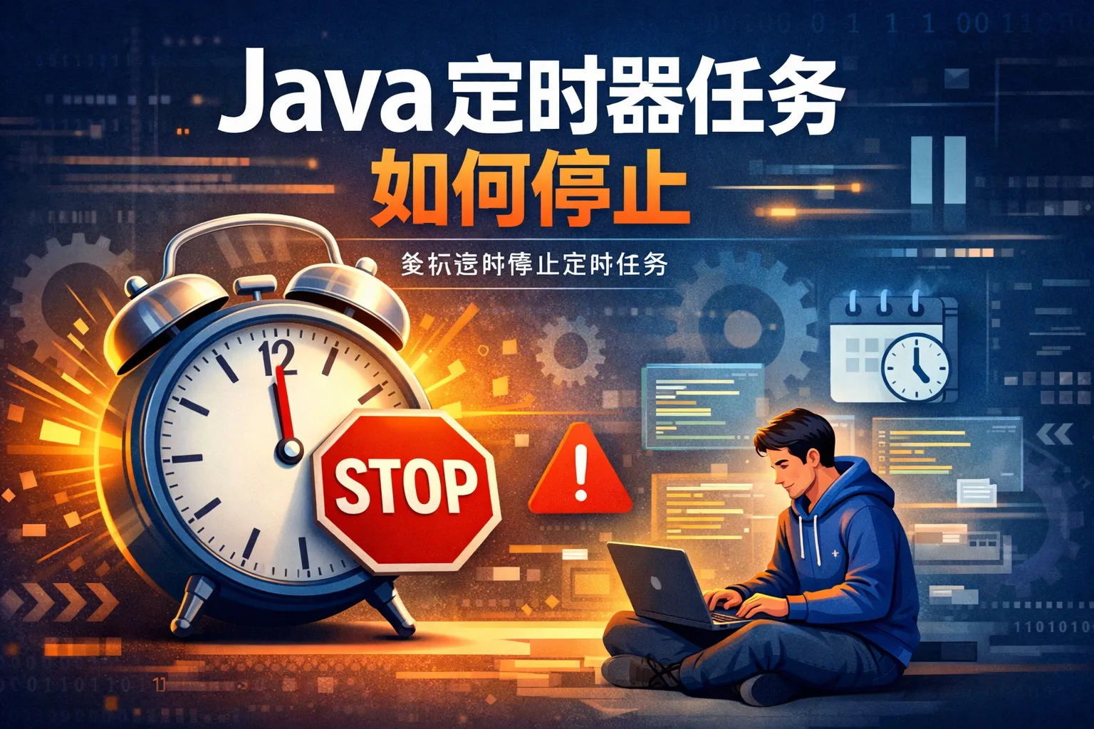 java定时器任务如何停止