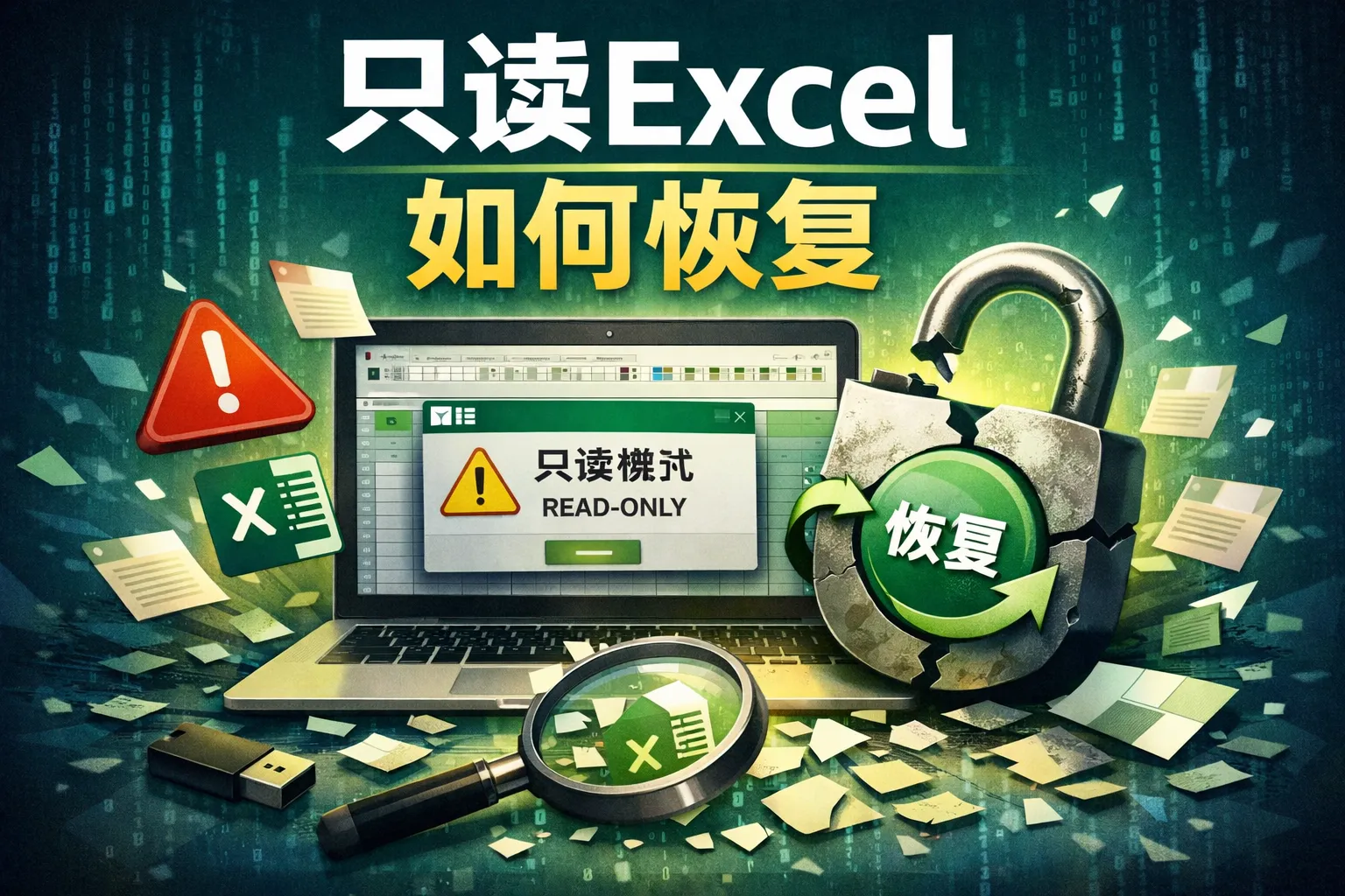 只读excel如何恢复