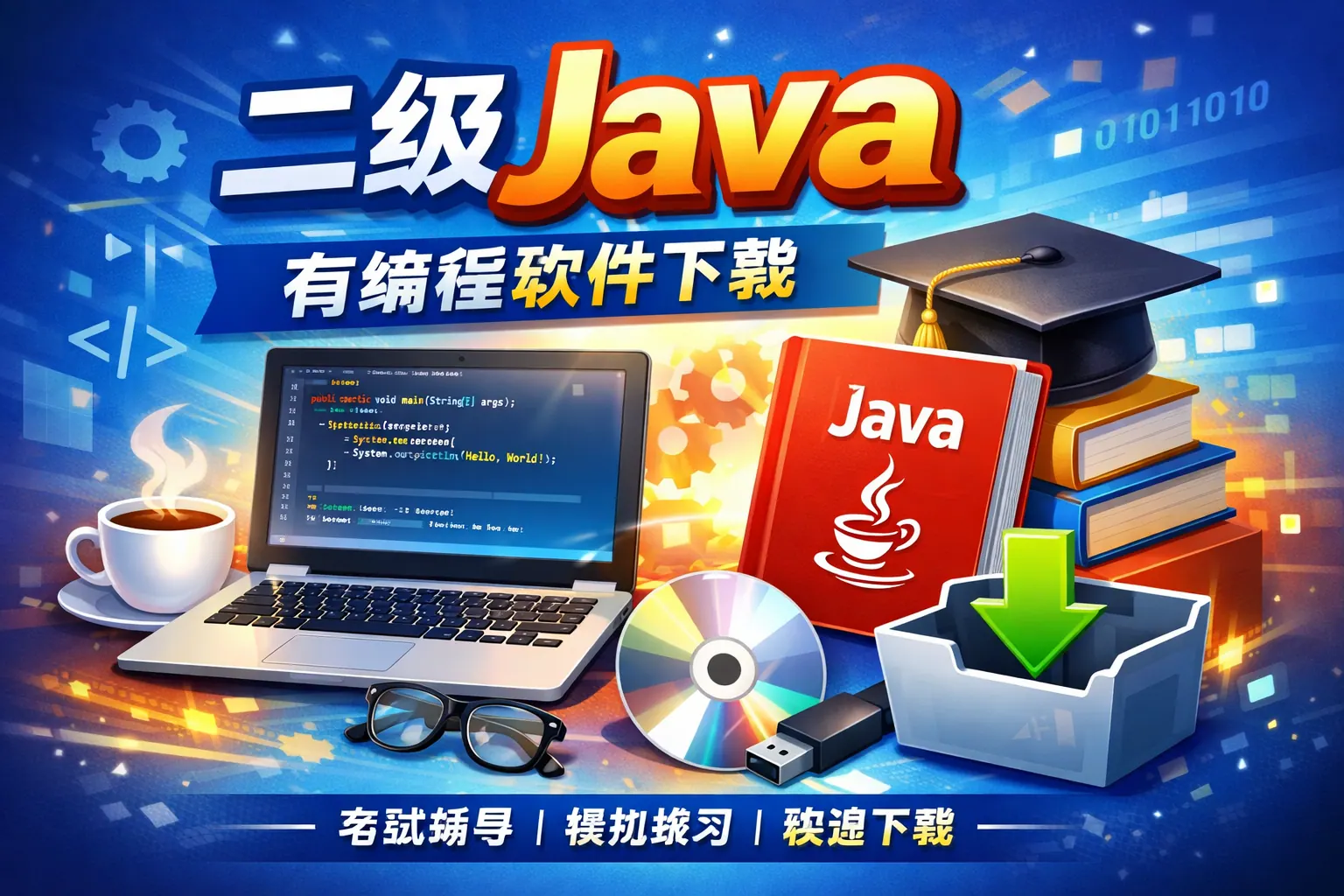 二级java 有编程软件下载