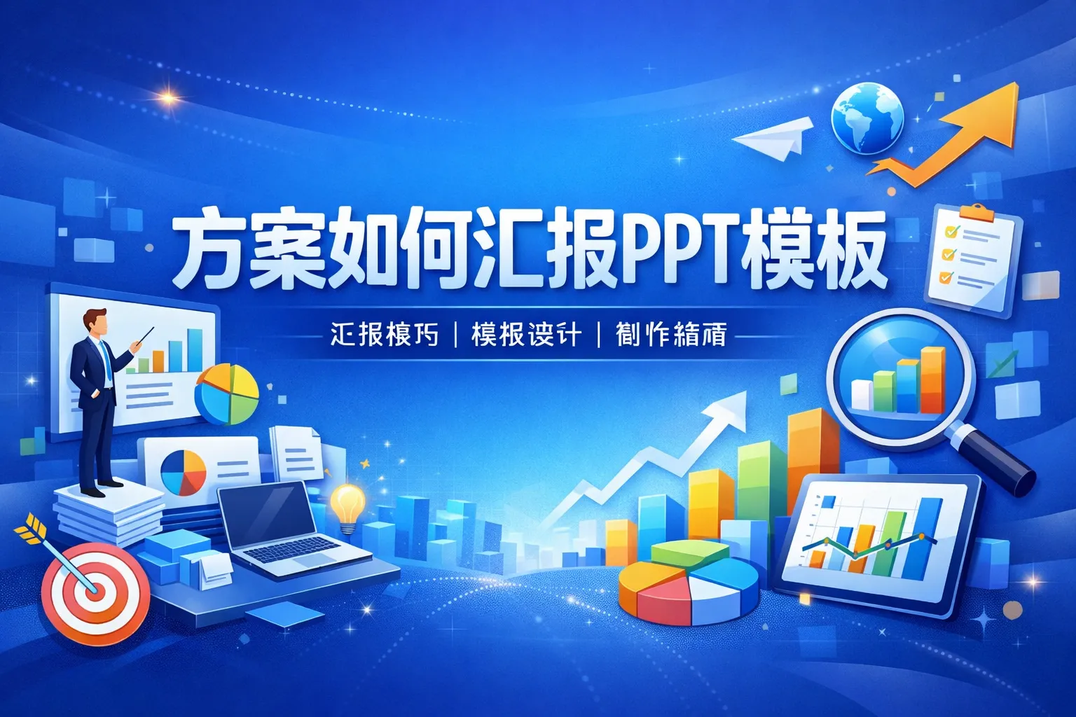 方案如何汇报ppt模板