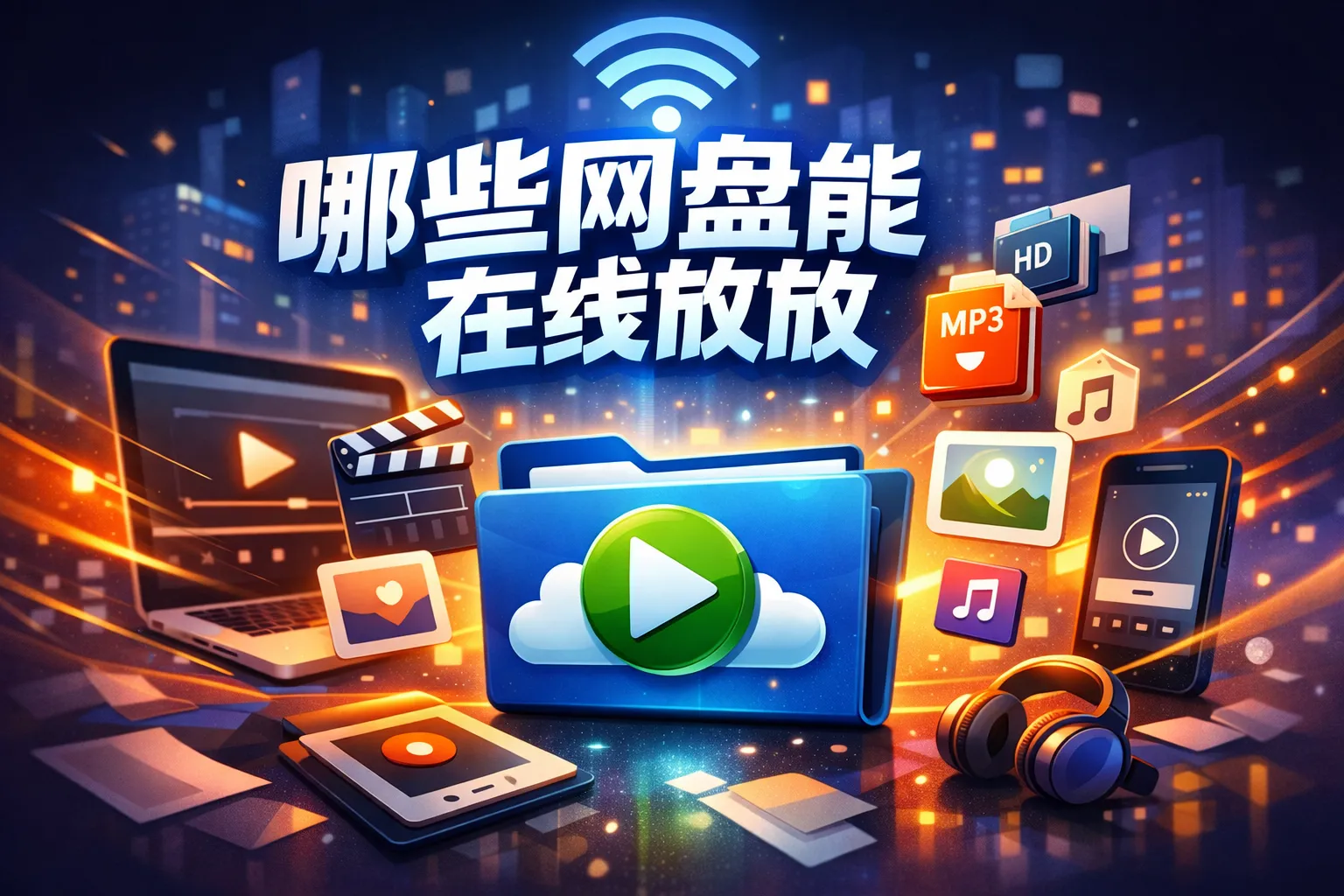 哪些网盘能在线播放