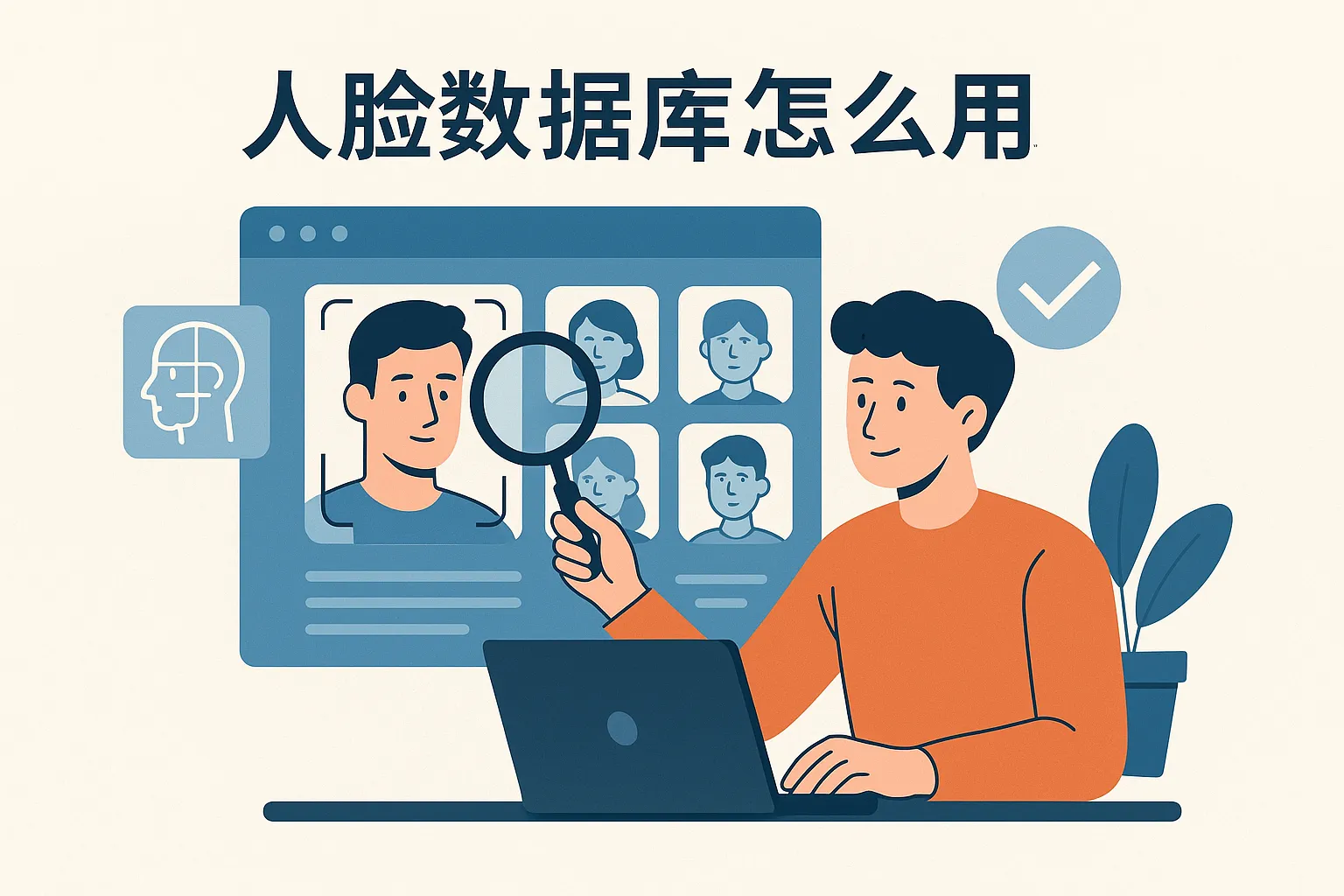人脸数据库怎么用