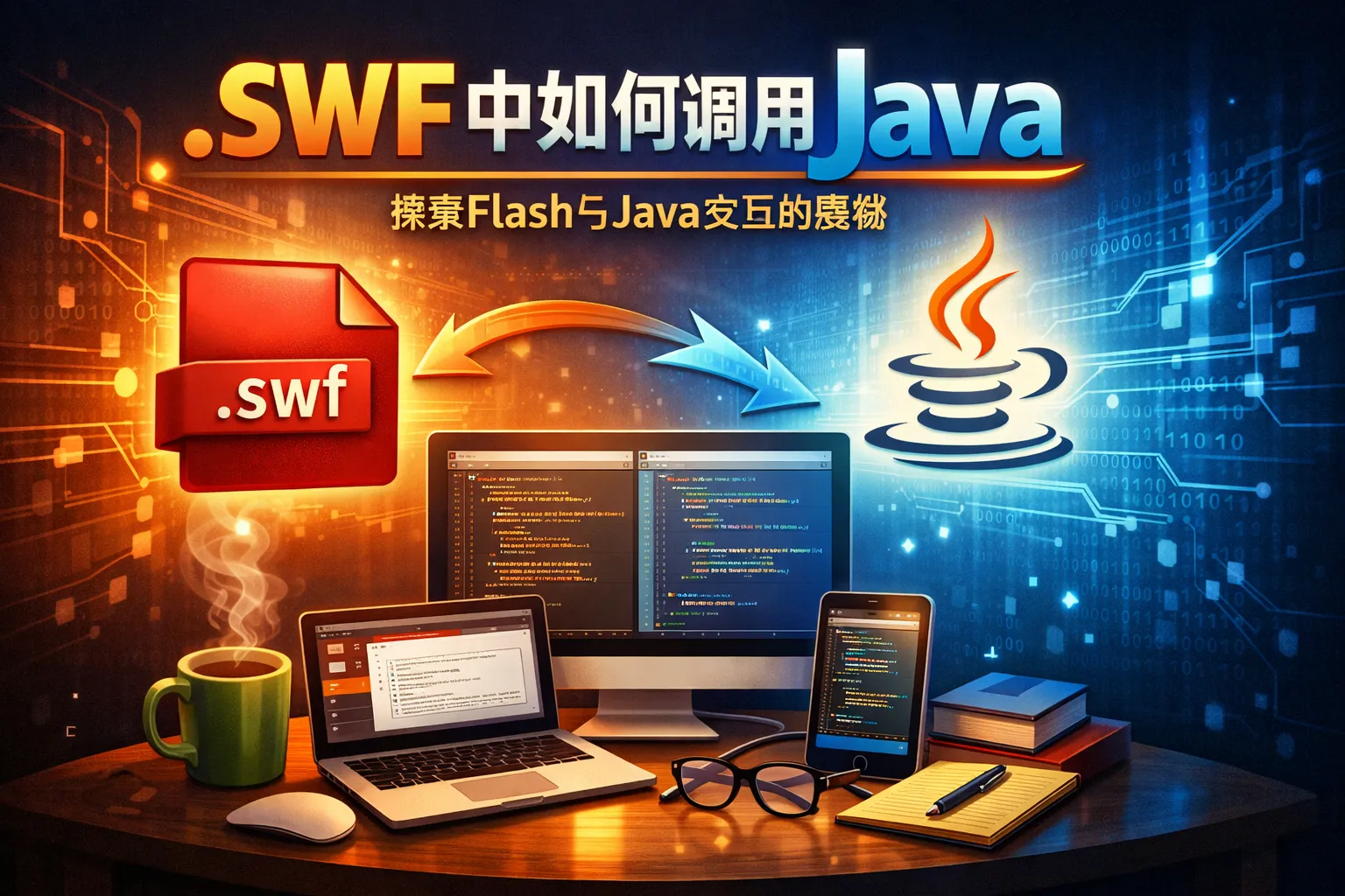 .swf中如何调用java