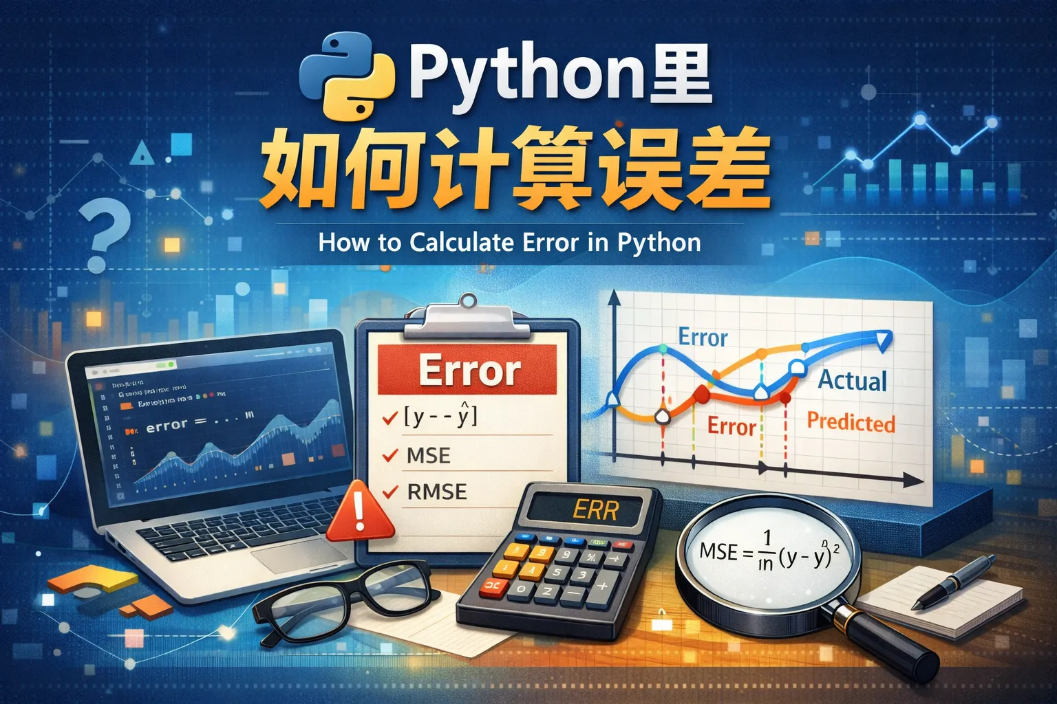 python里如何计算误差