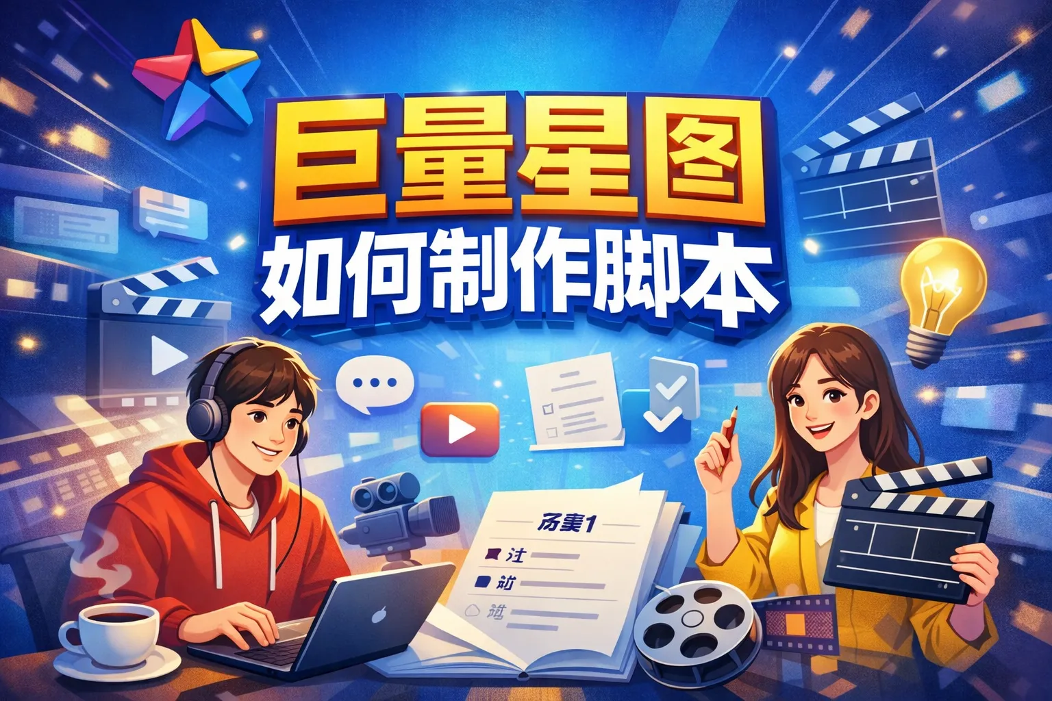 巨量星图如何制作脚本