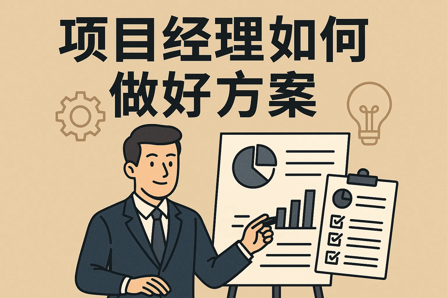 项目经理如何做好方案