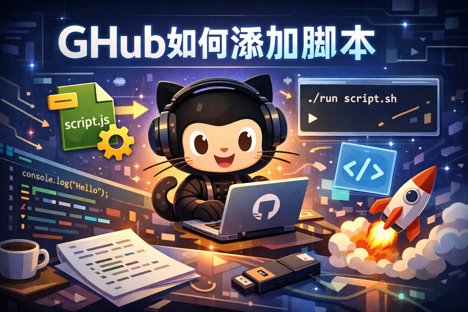 ghub如何添加脚本