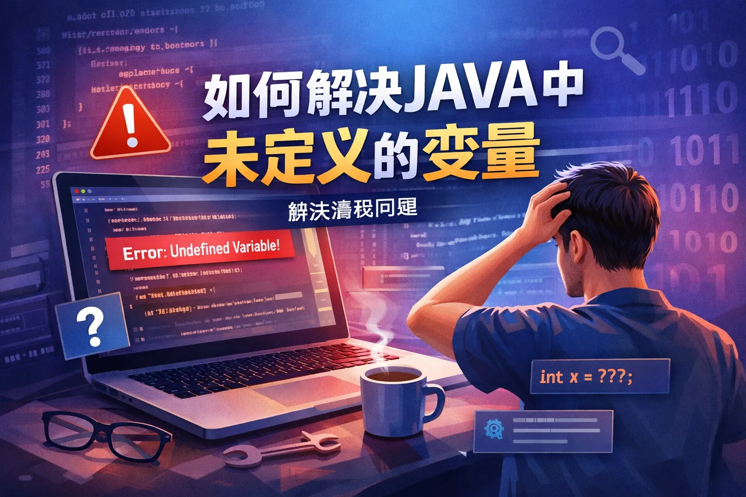 如何解决JAVA中未定义的变量
