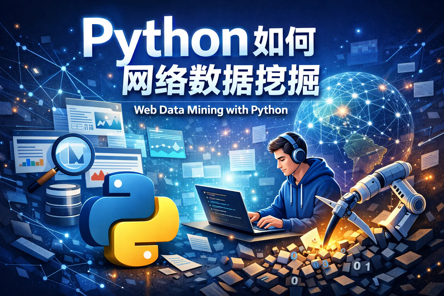 python如何网络数据挖掘