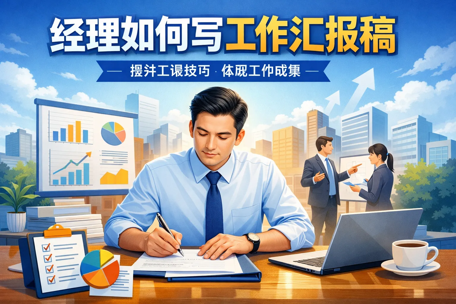 经理如何写工作汇报稿