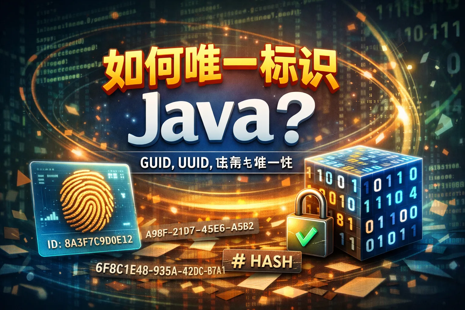 如何唯一标识java