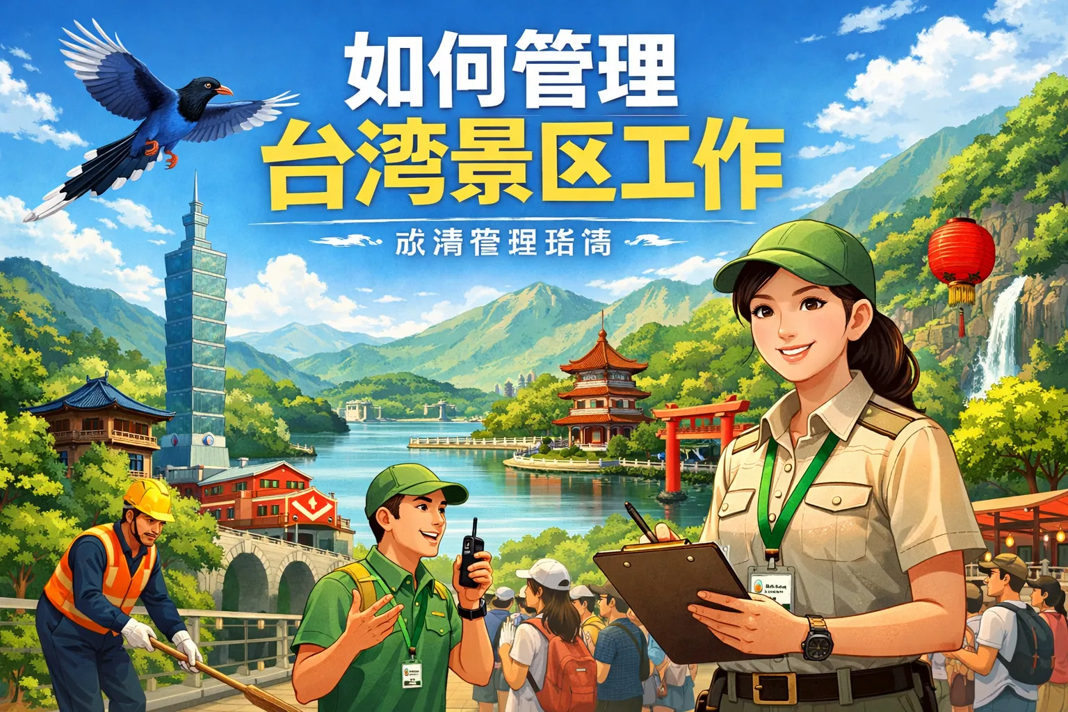 如何管理台湾景区工作