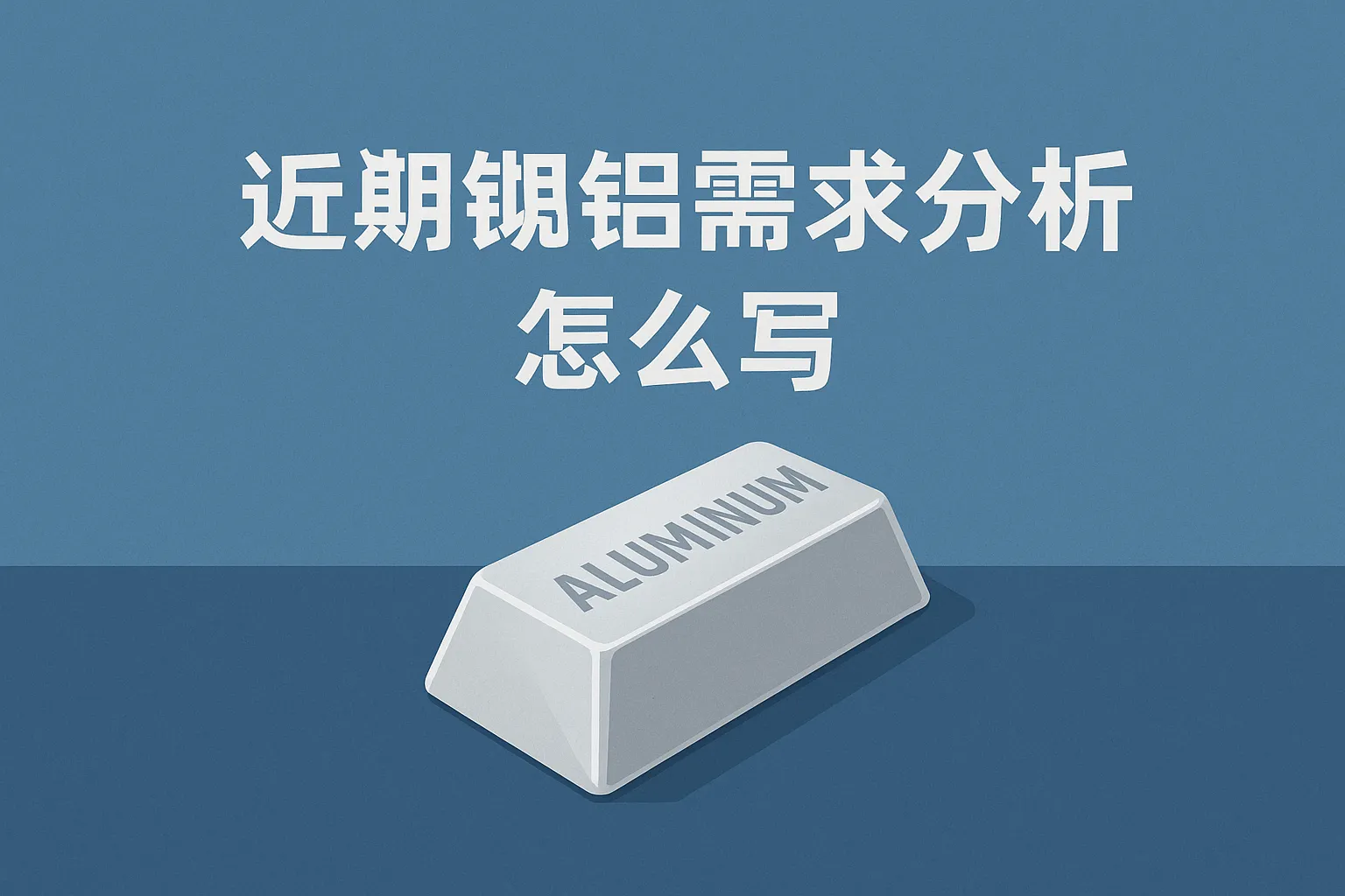近期铝需求分析怎么写