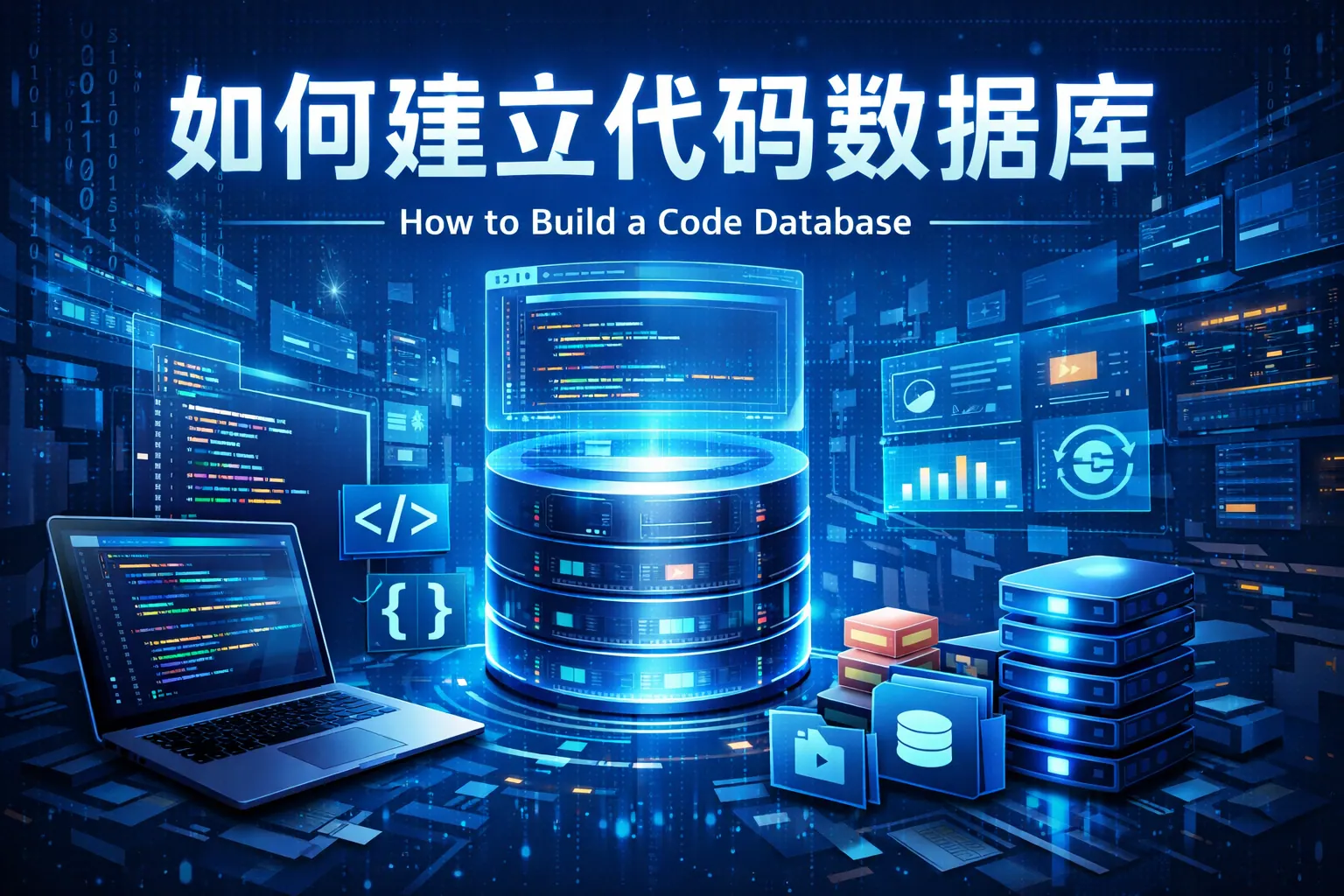 如何建立代码数据库