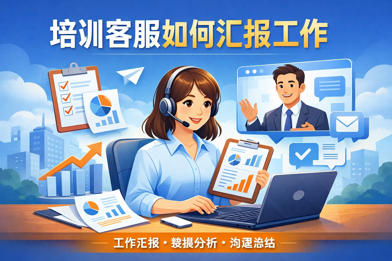 培训客服如何汇报工作