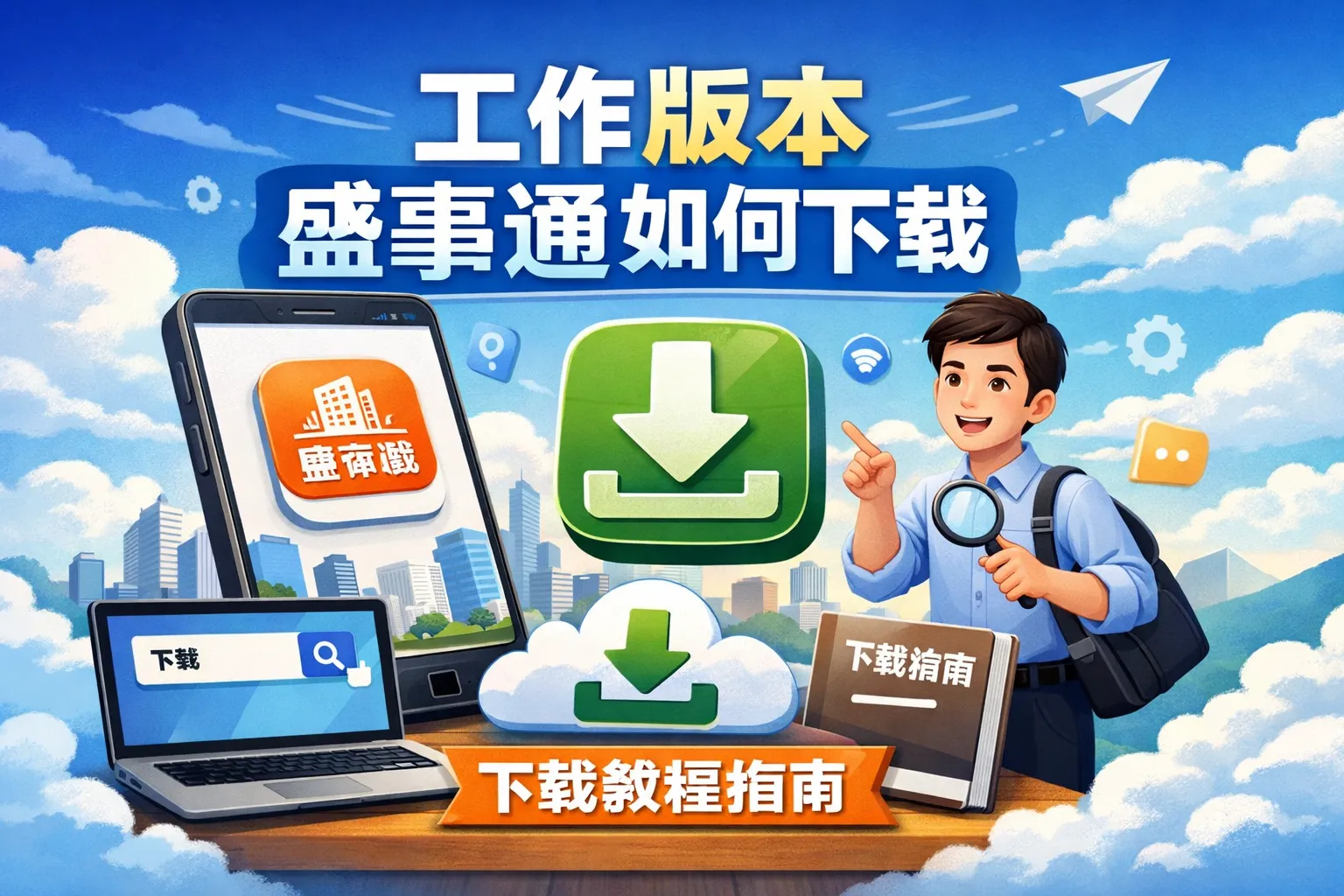 工作版本盛事通如何下载