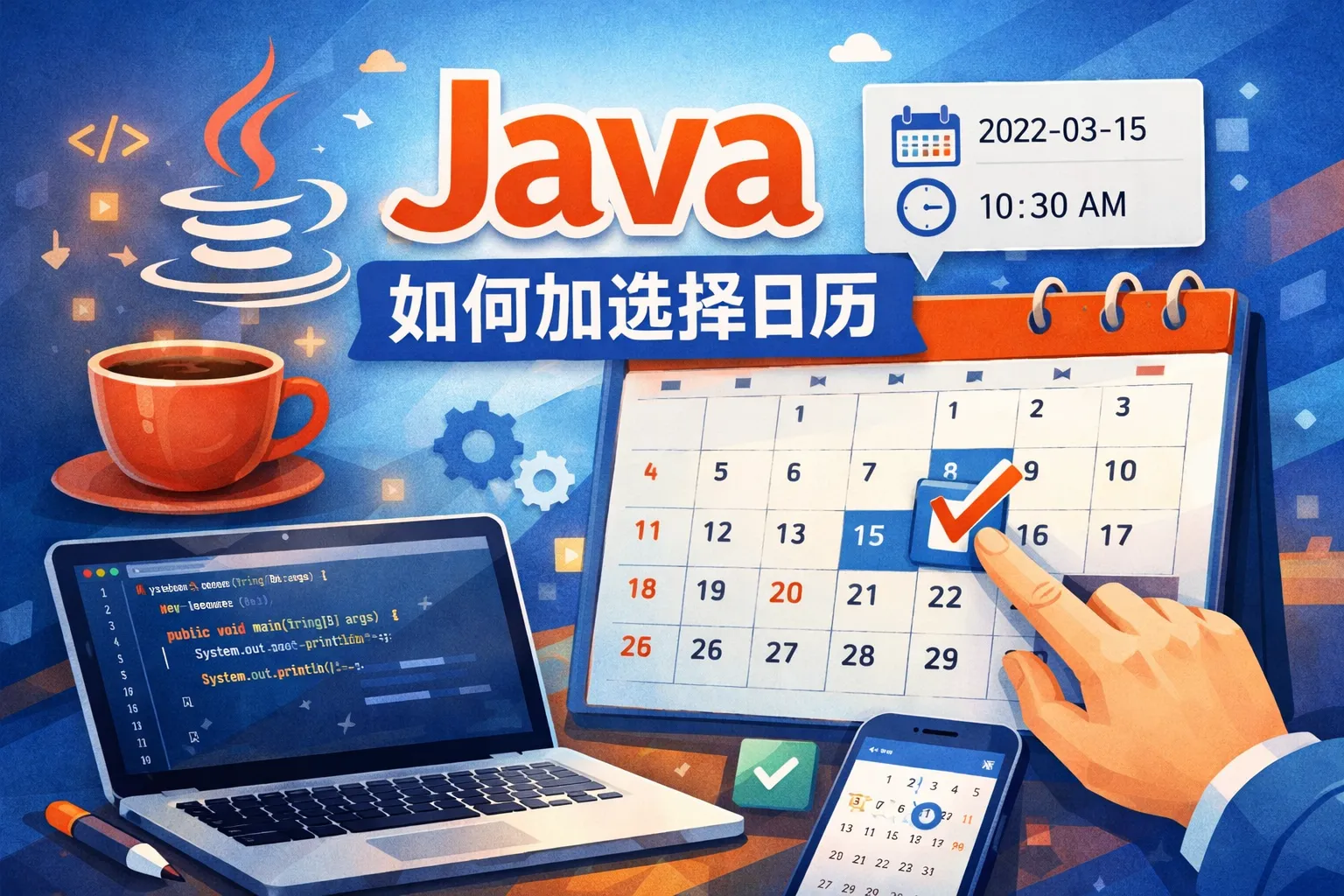 java如何加选择日历