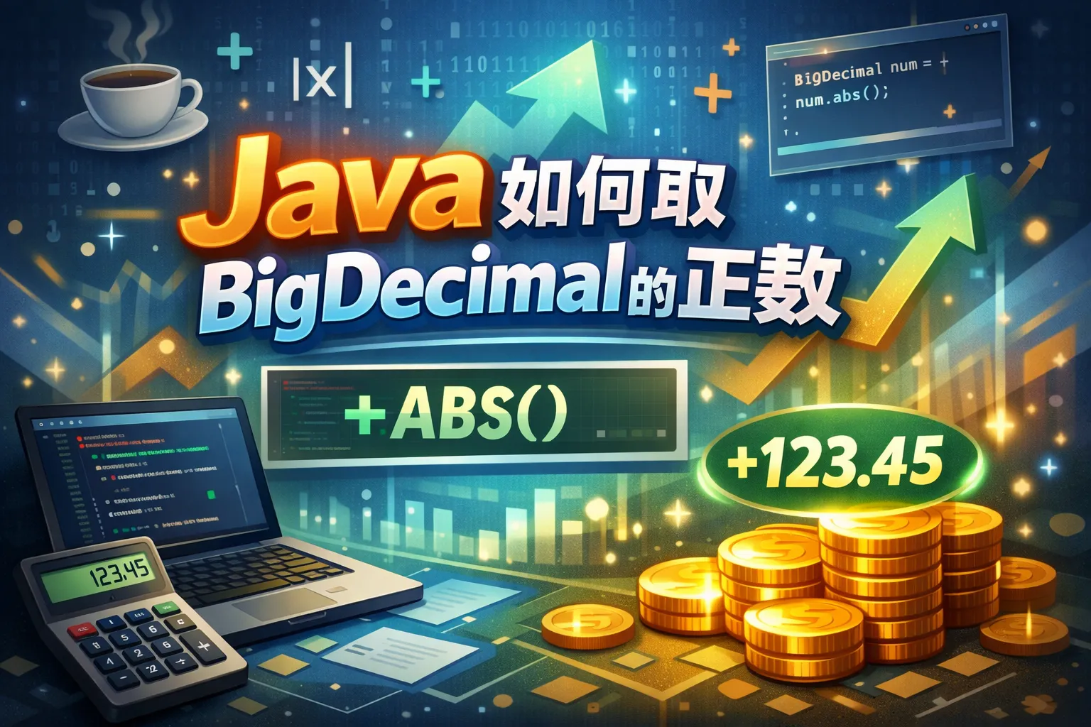 java如何取bigdecimal的正数