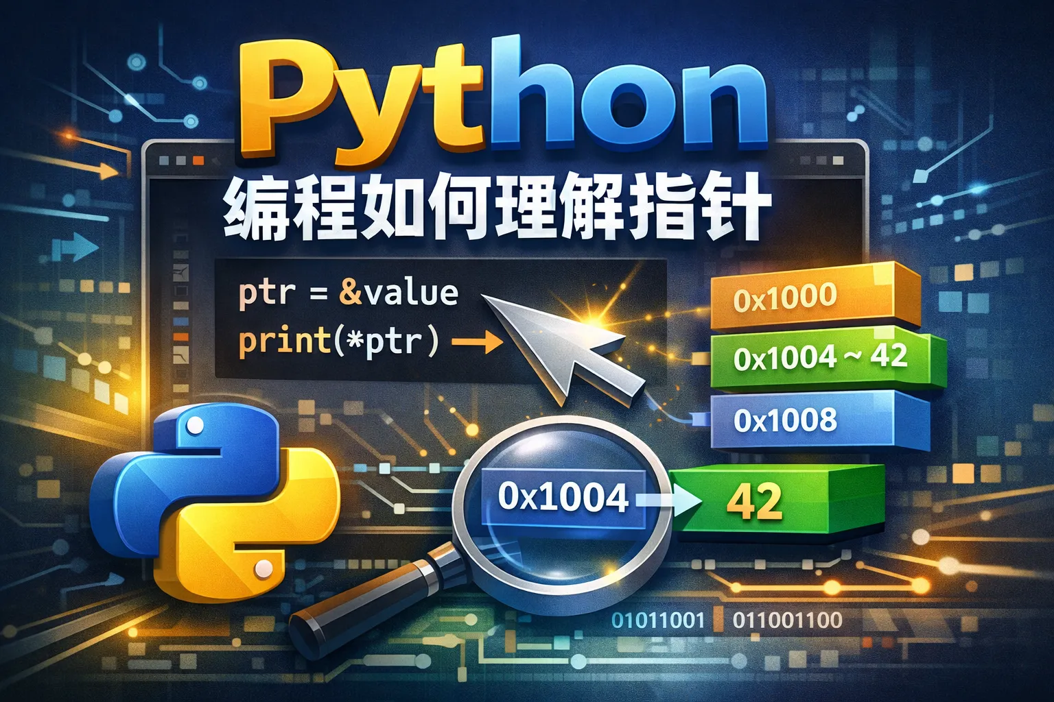 python编程如何理解指针